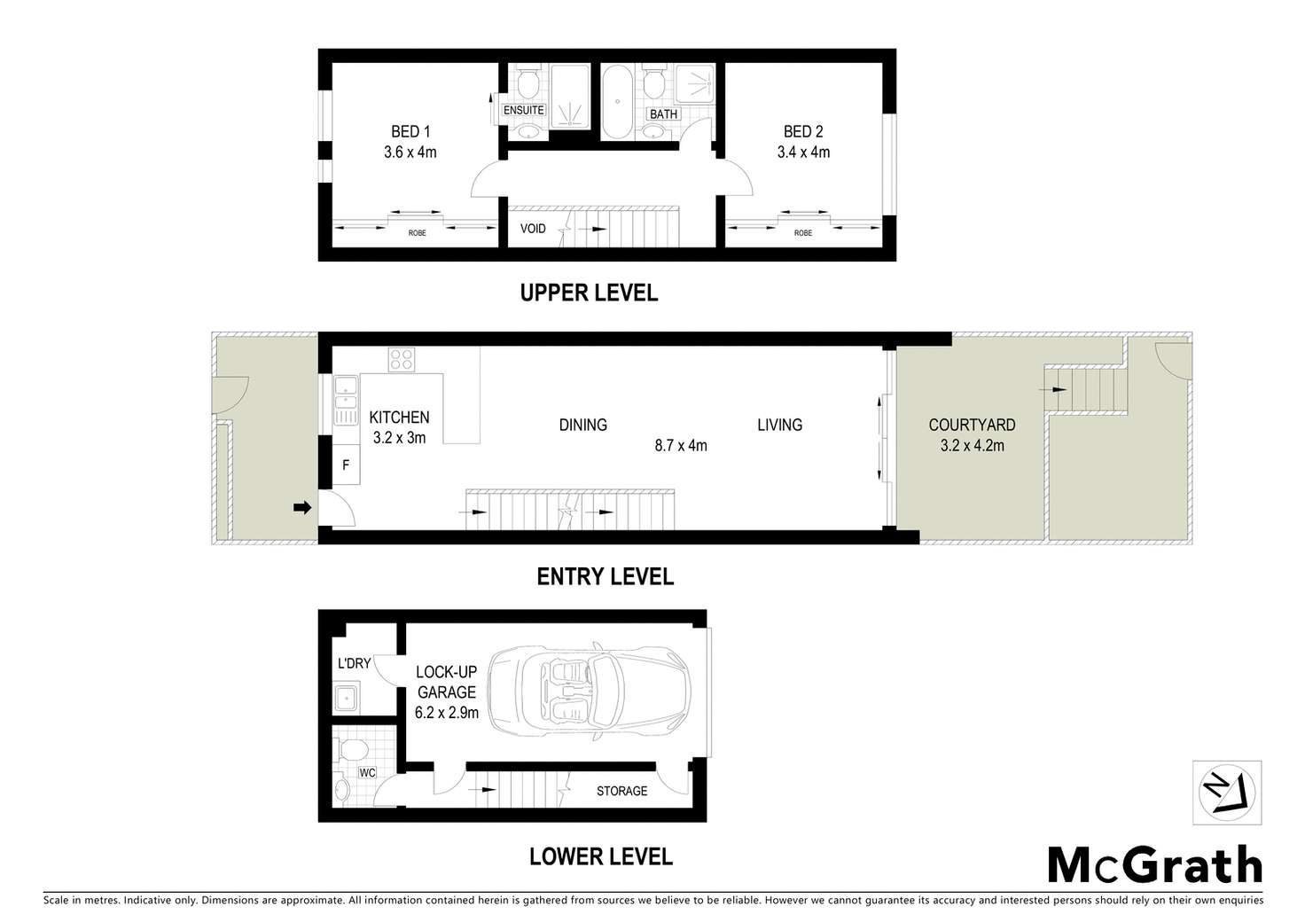 Floorplan of Homely townhouse listing, 5/37 Forest Road, Hurstville NSW 2220