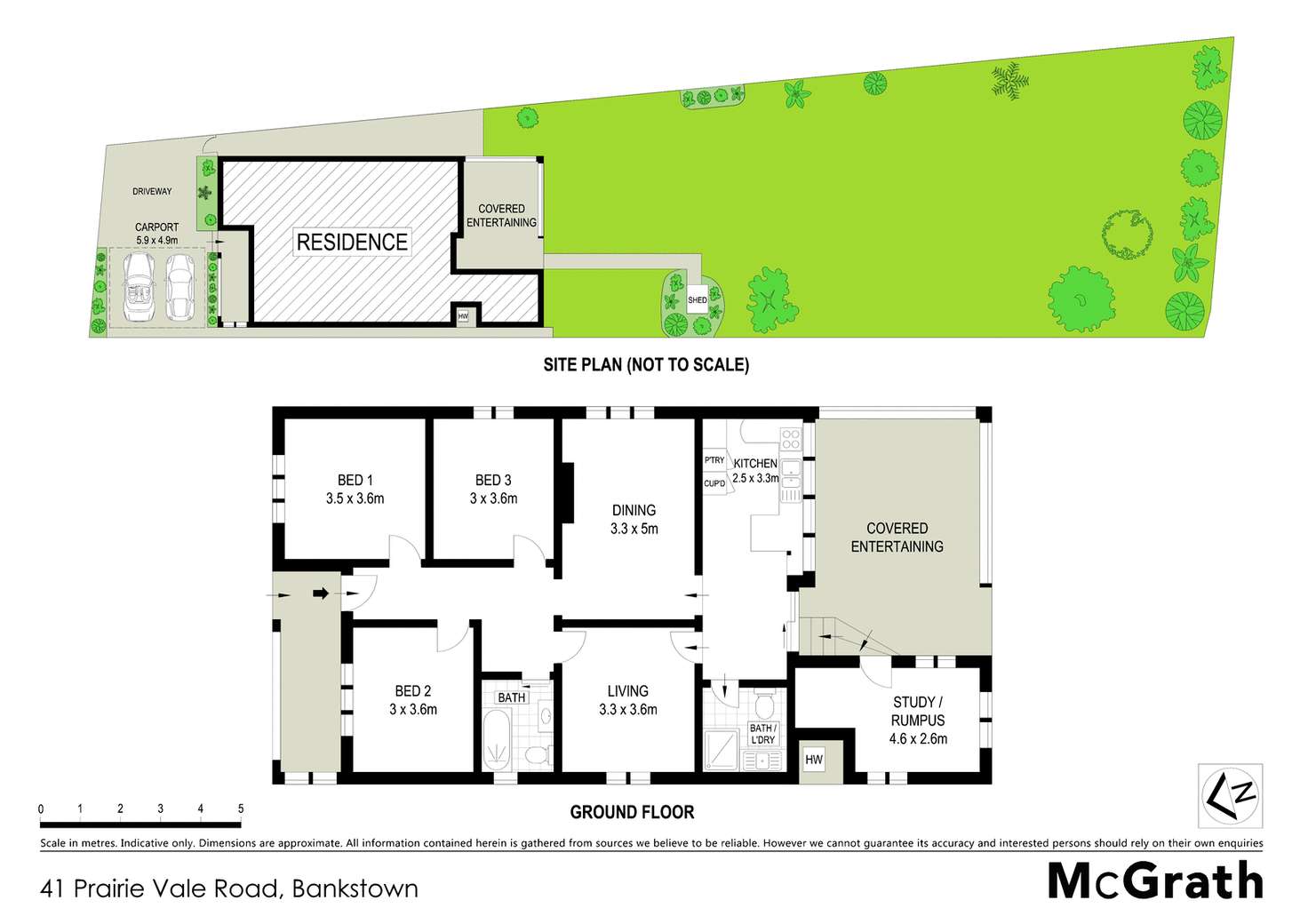 Floorplan of Homely house listing, 41 Prairie Vale Road, Bankstown NSW 2200