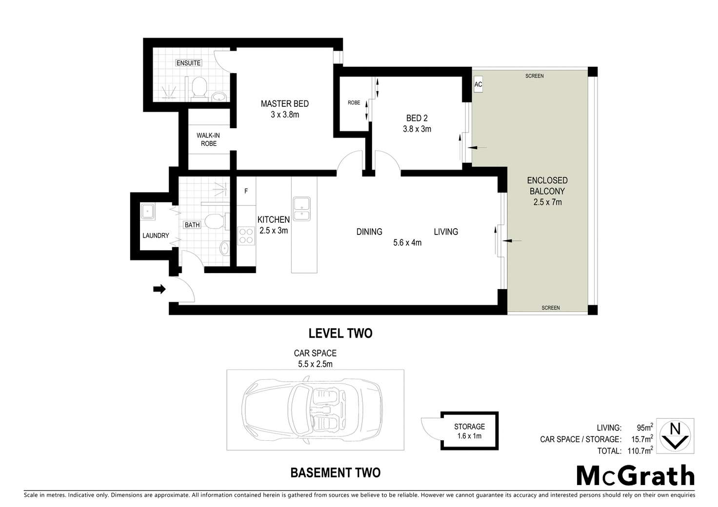 Floorplan of Homely apartment listing, 23/14 Pound Road, Hornsby NSW 2077