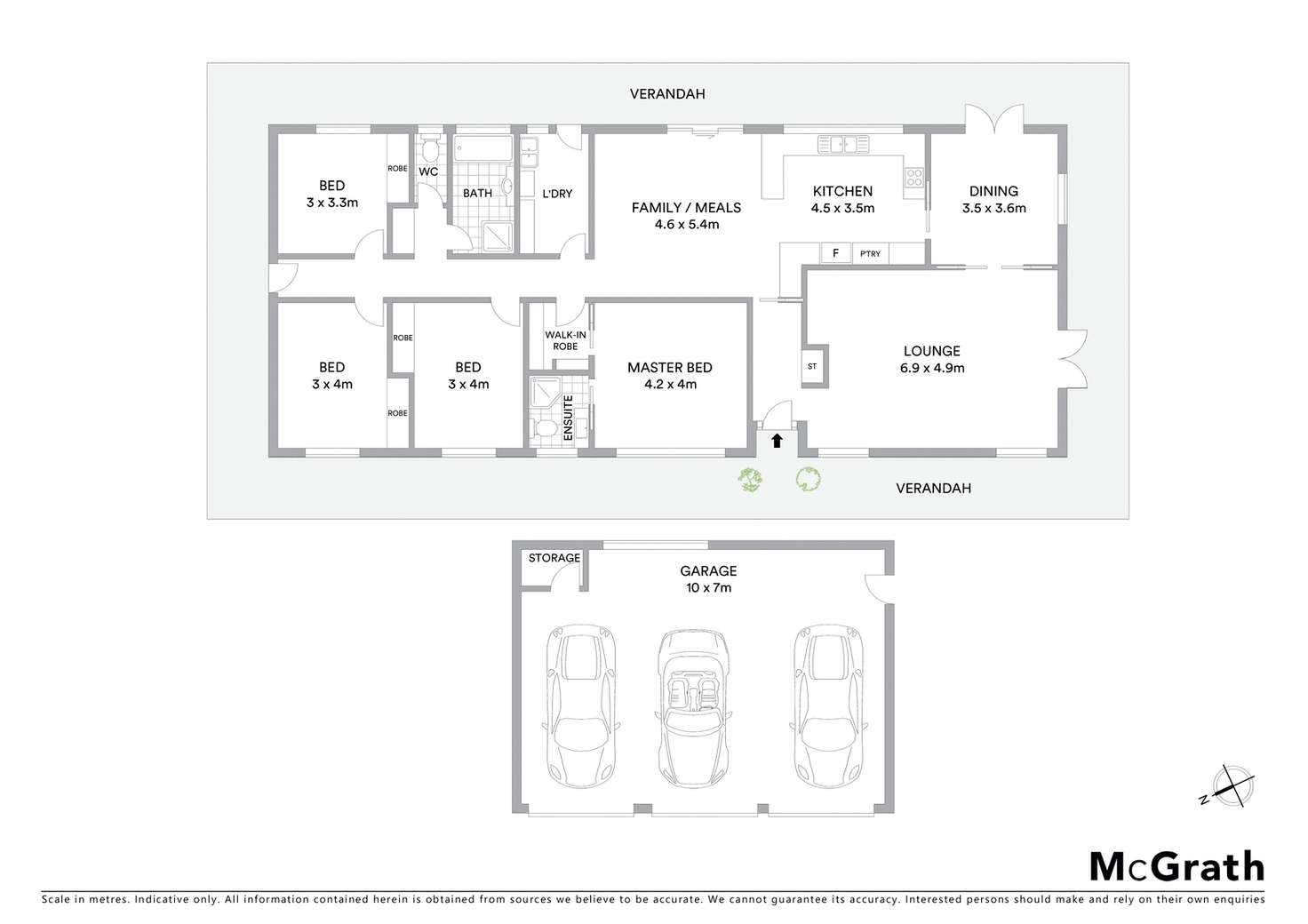 Floorplan of Homely house listing, 6-8 Bloodwood Road, Arcadia NSW 2159