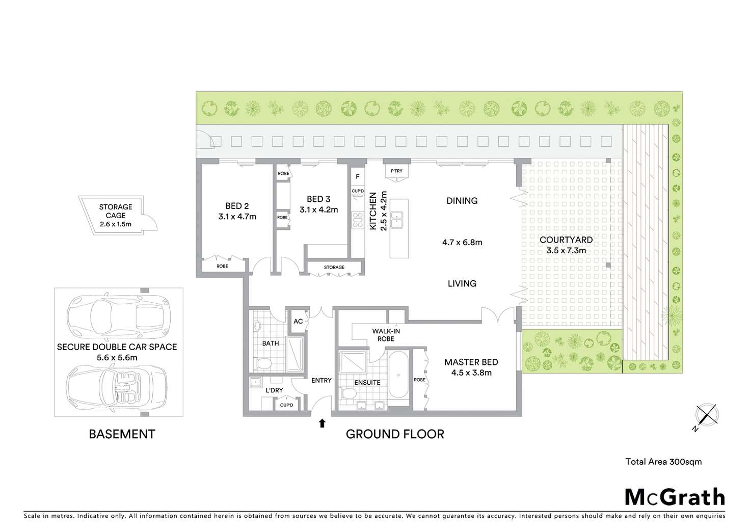 Floorplan of Homely apartment listing, 1/647 Military Road, Mosman NSW 2088