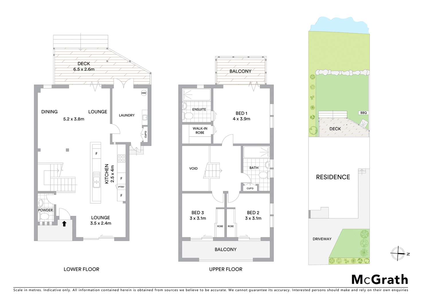 Floorplan of Homely townhouse listing, 2/5 Boronia Street, Sawtell NSW 2452