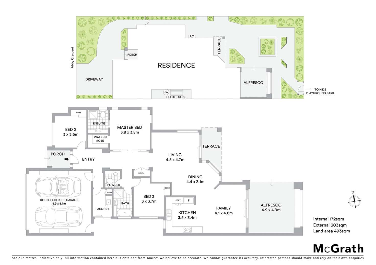 Floorplan of Homely house listing, 7 Abby Crescent, Ashmore QLD 4214