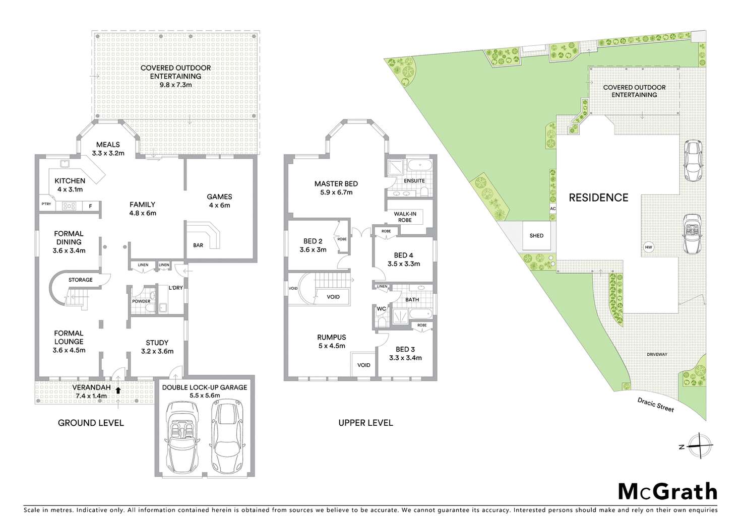 Floorplan of Homely house listing, 5 Dracic Street, South Wentworthville NSW 2145