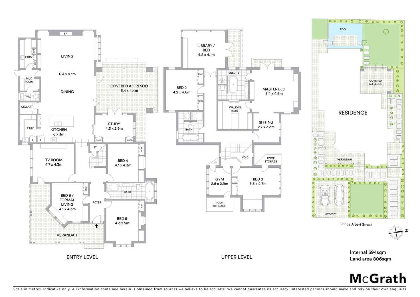 Floorplan of Homely house listing, 96 Prince Albert Street, Mosman NSW 2088