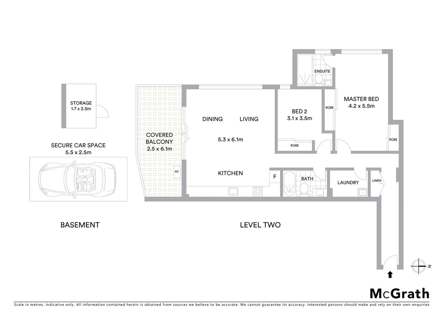 Floorplan of Homely apartment listing, 52/309-311 Peats Ferry Road, Asquith NSW 2077