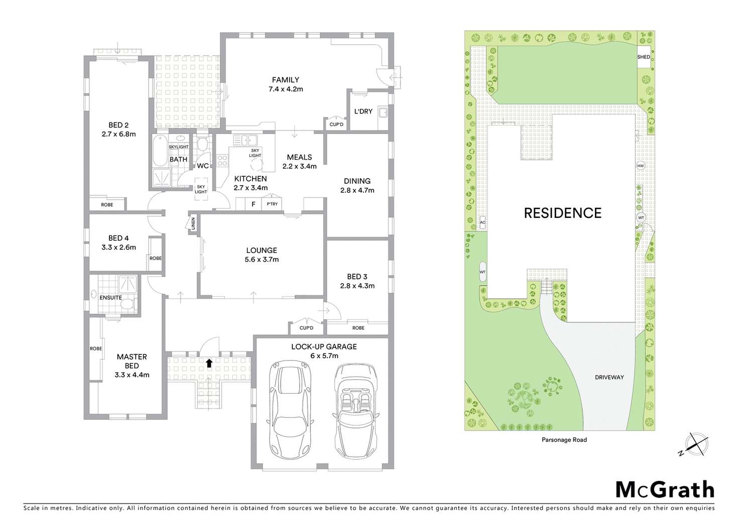 Floorplan of Homely house listing, 125 Parsonage Road, Castle Hill NSW 2154