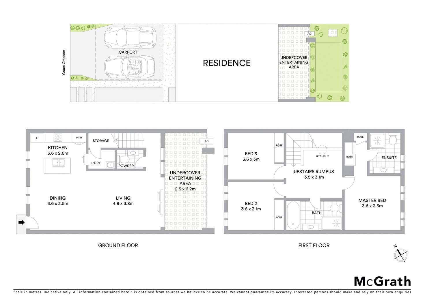Floorplan of Homely townhouse listing, 78 Grace Crescent, Kellyville NSW 2155