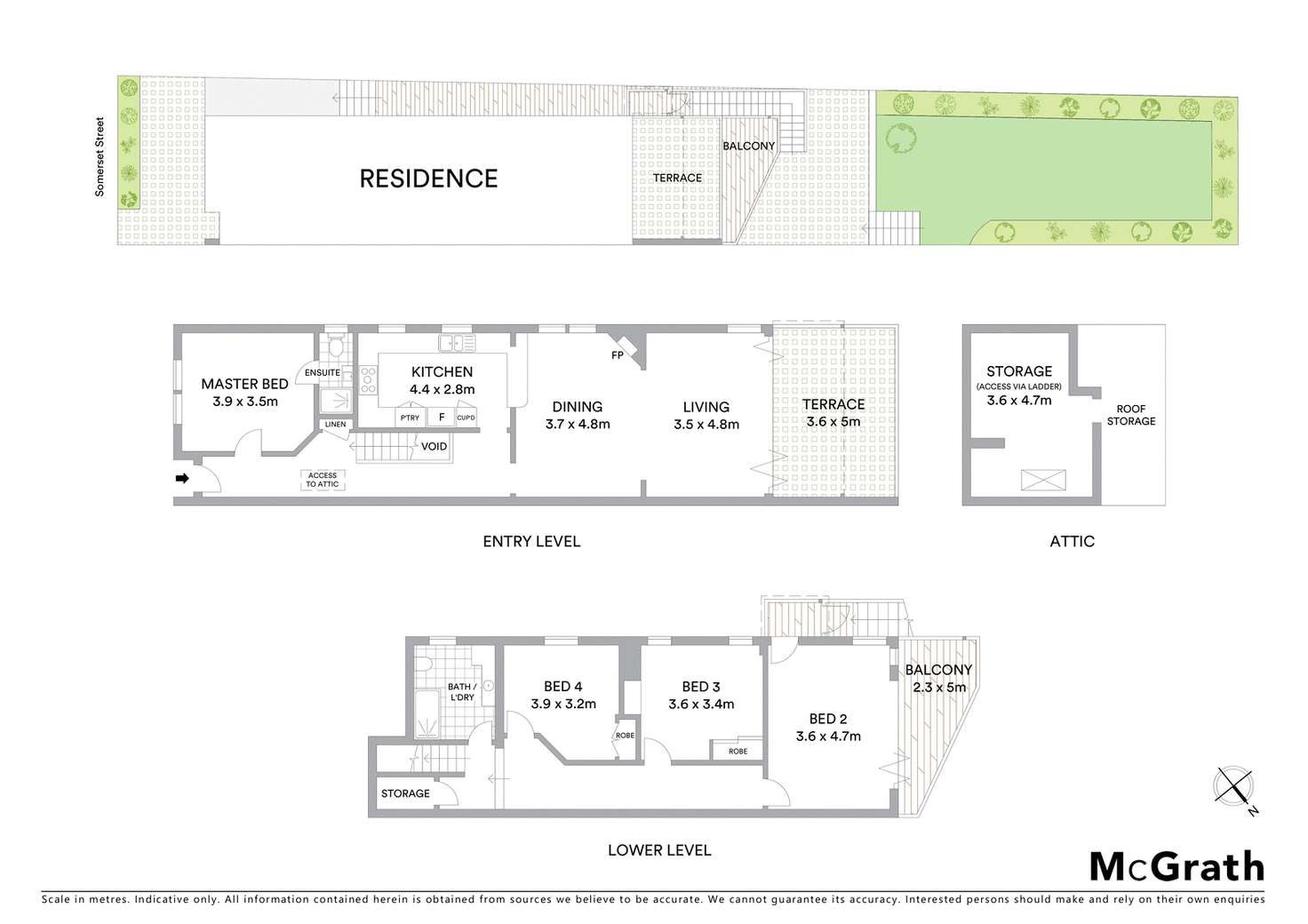 Floorplan of Homely house listing, 22 Somerset Street, Mosman NSW 2088