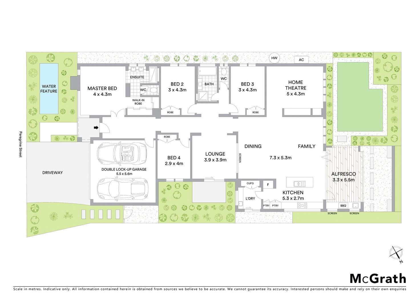 Floorplan of Homely house listing, 20 Peregrine Street, Gledswood Hills NSW 2557