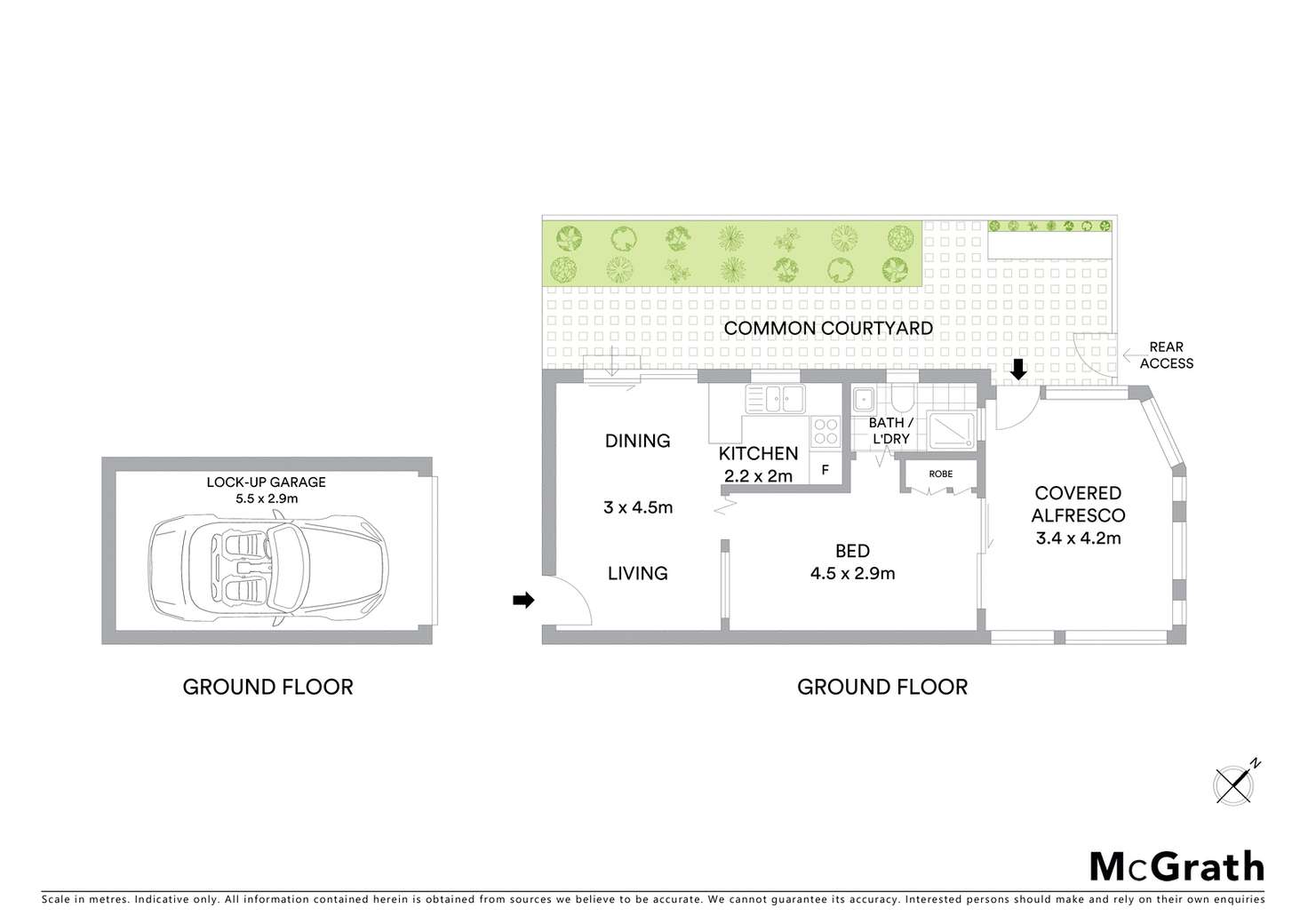 Floorplan of Homely apartment listing, 2/40 Bond Street, Maroubra NSW 2035