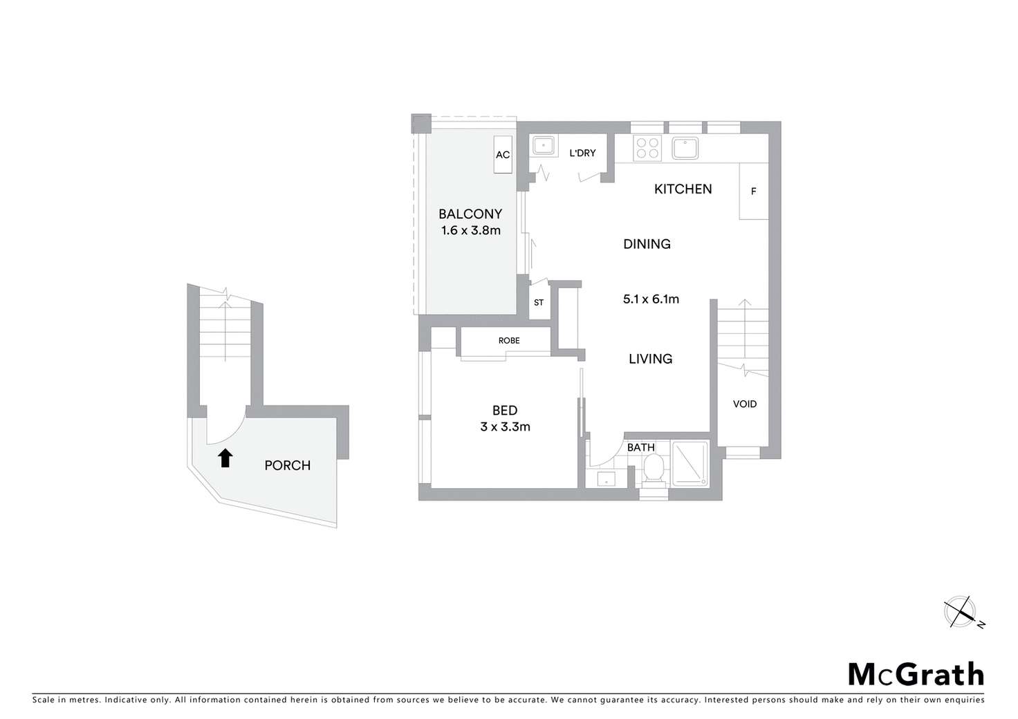 Floorplan of Homely apartment listing, 8/189 Fitzgerald Avenue, Maroubra NSW 2035