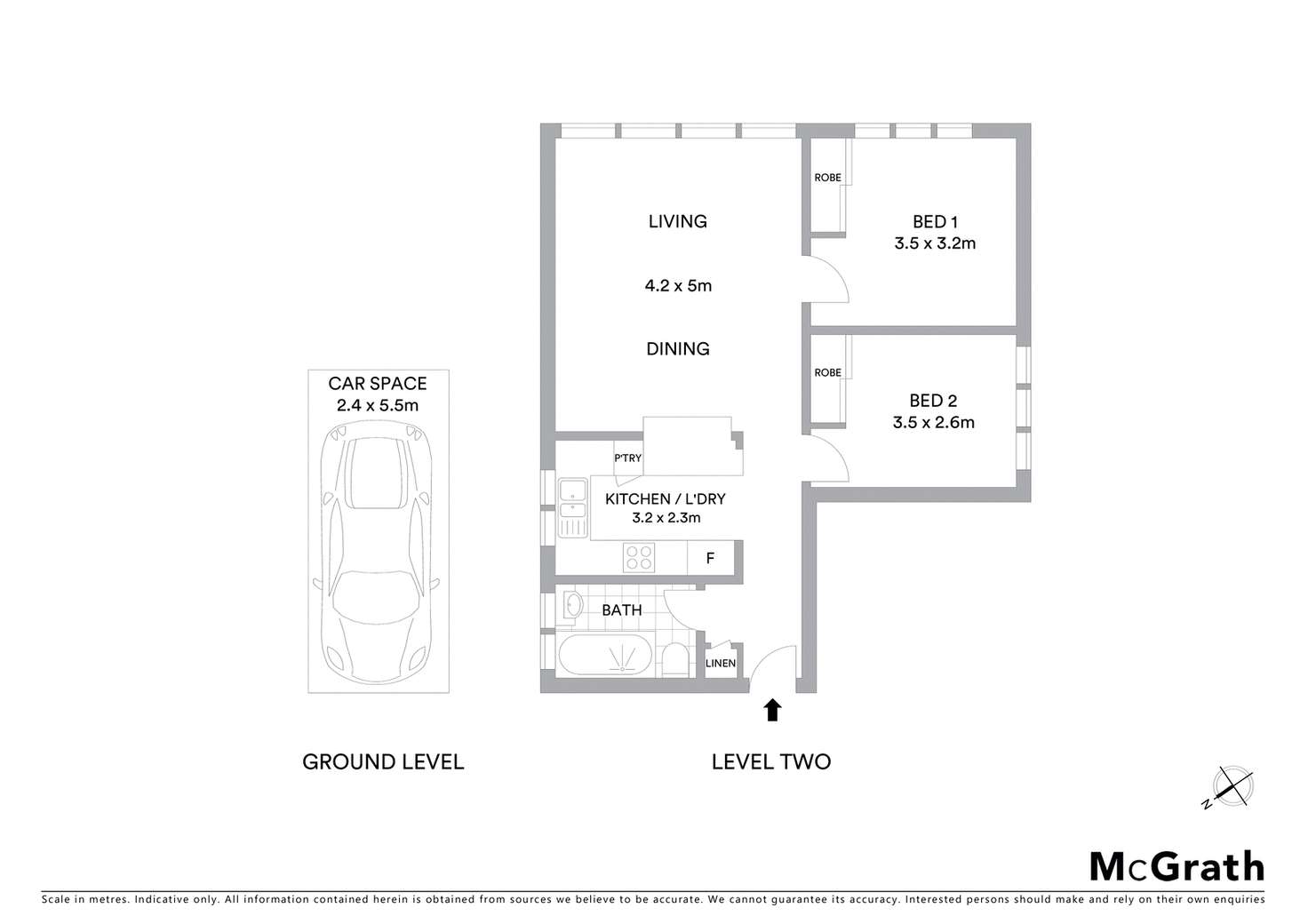 Floorplan of Homely unit listing, 4/23 Duncan Street, Maroubra NSW 2035