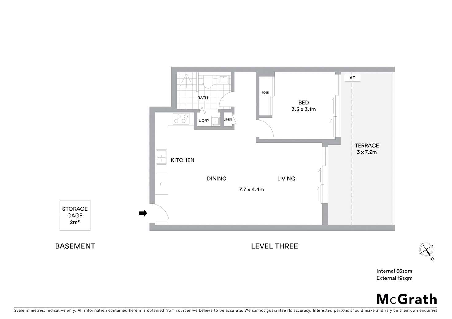 Floorplan of Homely apartment listing, 311/141 McEvoy Street, Alexandria NSW 2015