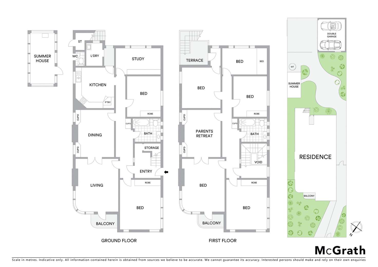 Floorplan of Homely house listing, 24 Meredith Street, Elwood VIC 3184