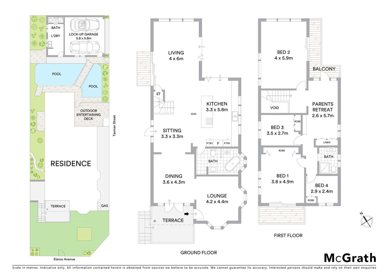 Floorplan of Homely house listing, 28 Elaroo Avenue, Phillip Bay NSW 2036