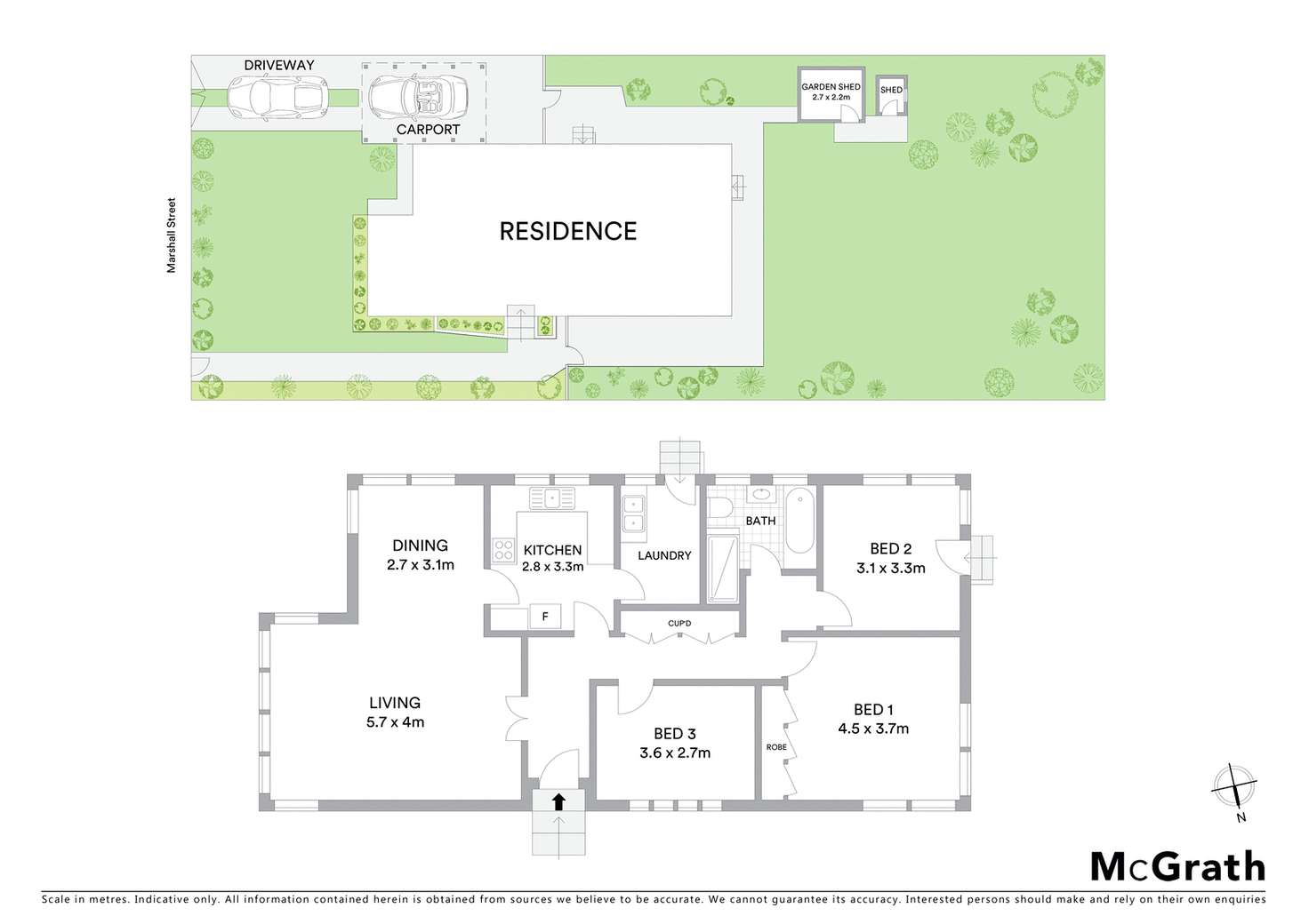 Floorplan of Homely house listing, 37a Marshall Street, Bankstown NSW 2200