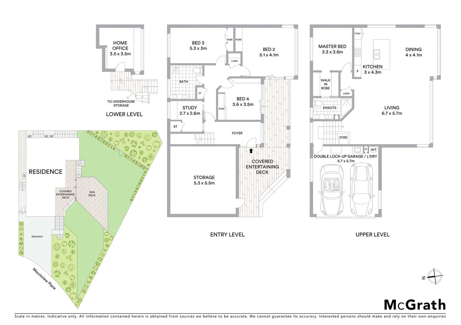 Floorplan of Homely house listing, 7 Mountview Place, Bilgola Plateau NSW 2107