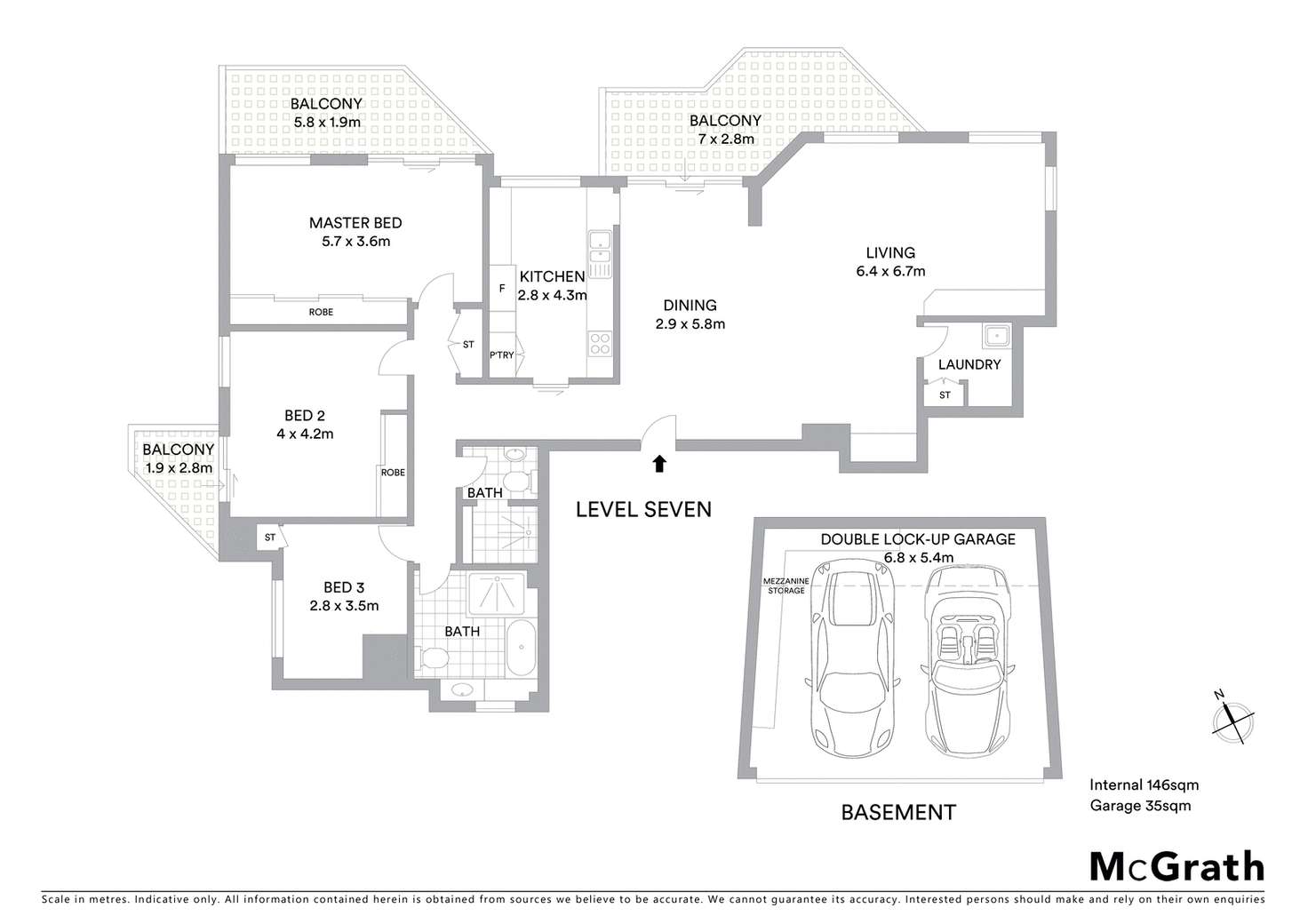 Floorplan of Homely apartment listing, 35/31 Gerrale Street, Cronulla NSW 2230