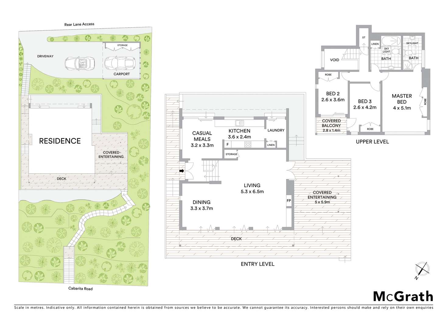 Floorplan of Homely house listing, 127 Cabarita Road, Avalon Beach NSW 2107