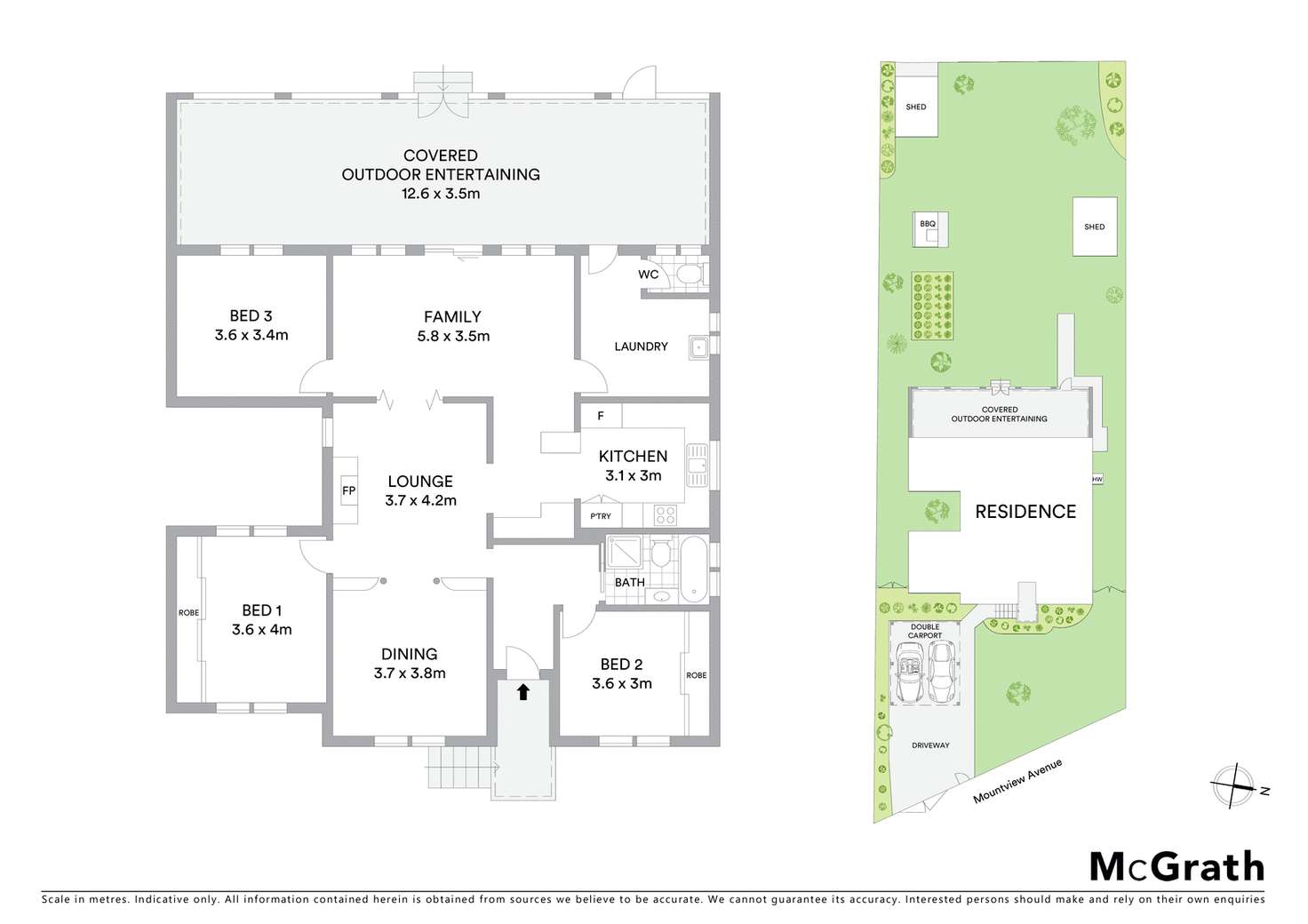 Floorplan of Homely house listing, 53 Mountview Avenue, Beverly Hills NSW 2209
