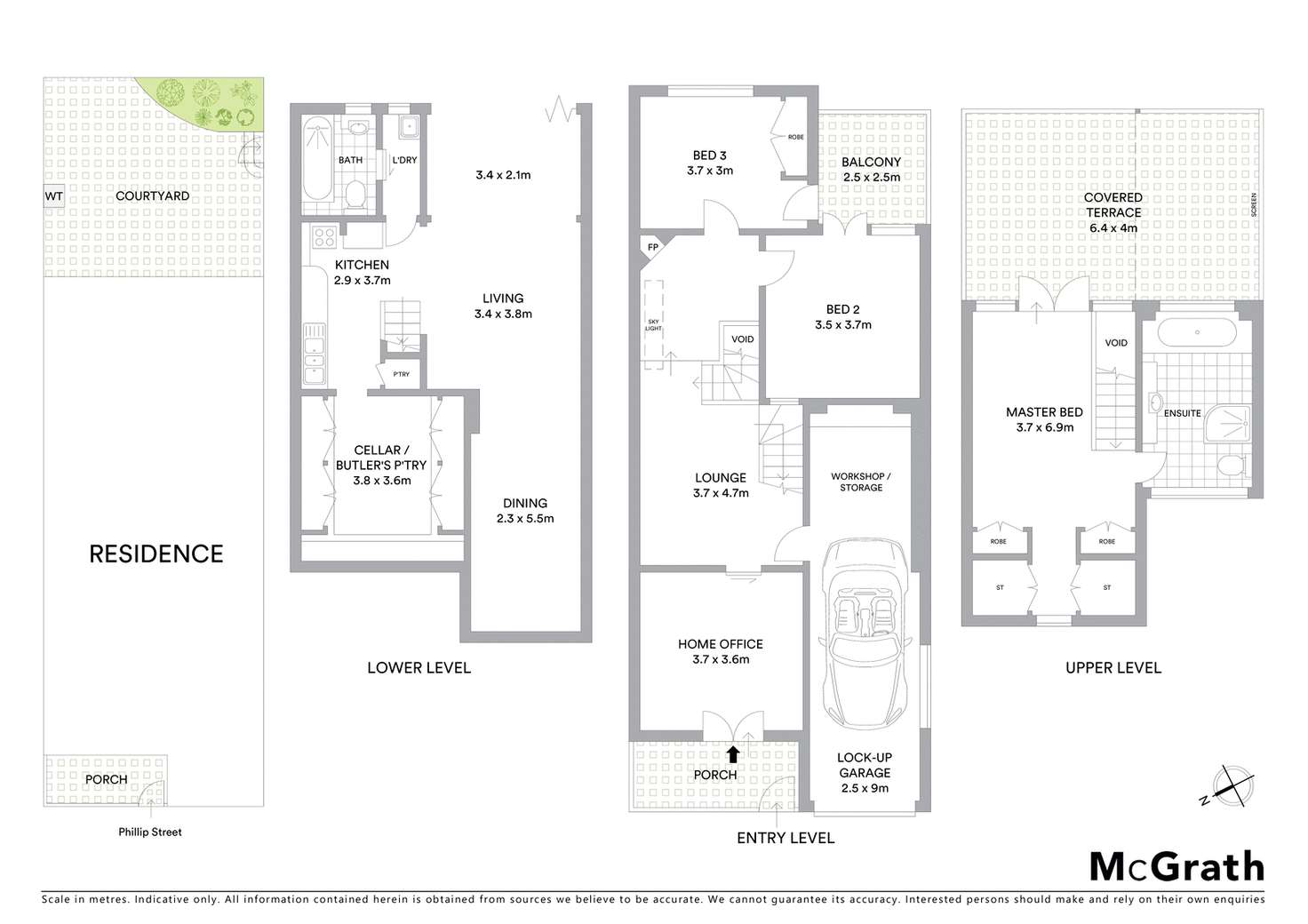 Floorplan of Homely house listing, 35 Phillip Street, Balmain NSW 2041