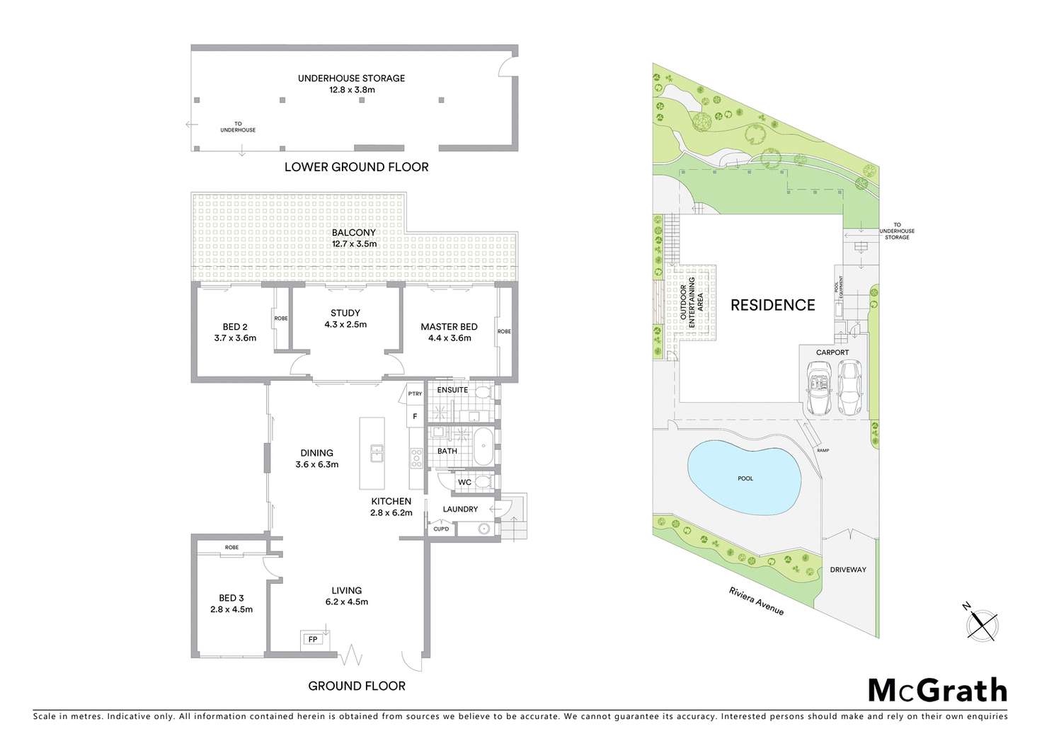 Floorplan of Homely house listing, 30 Riviera Avenue, Avalon Beach NSW 2107