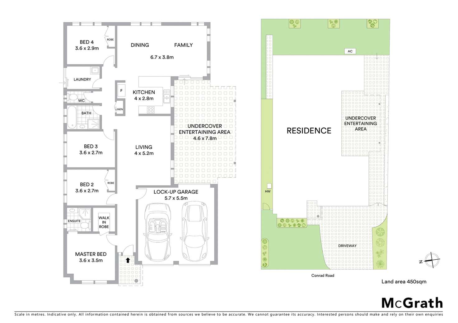 Floorplan of Homely house listing, 122 Conrad Road, Kellyville Ridge NSW 2155