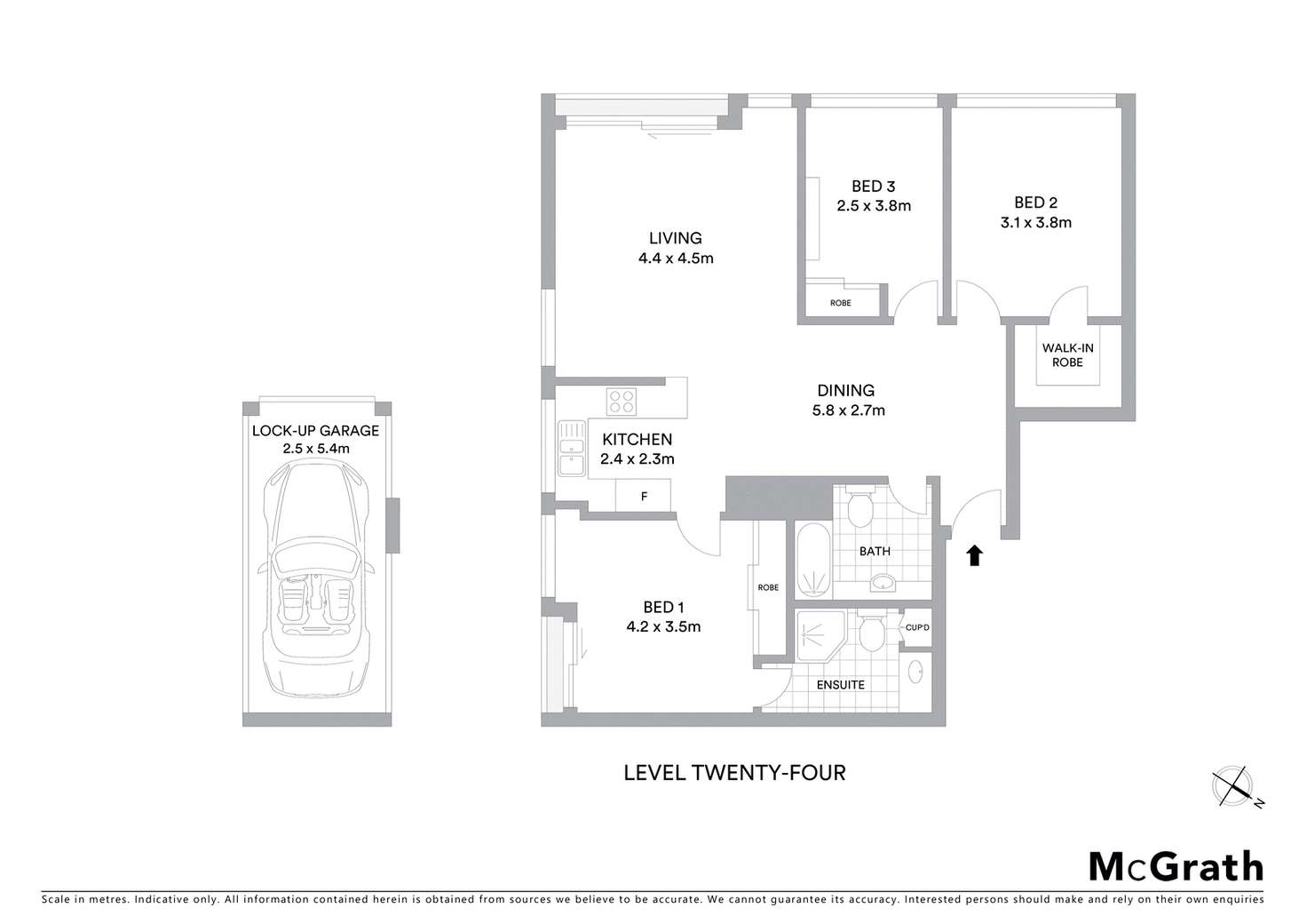 Floorplan of Homely apartment listing, 143/14 Blues Point Road, Mcmahons Point NSW 2060