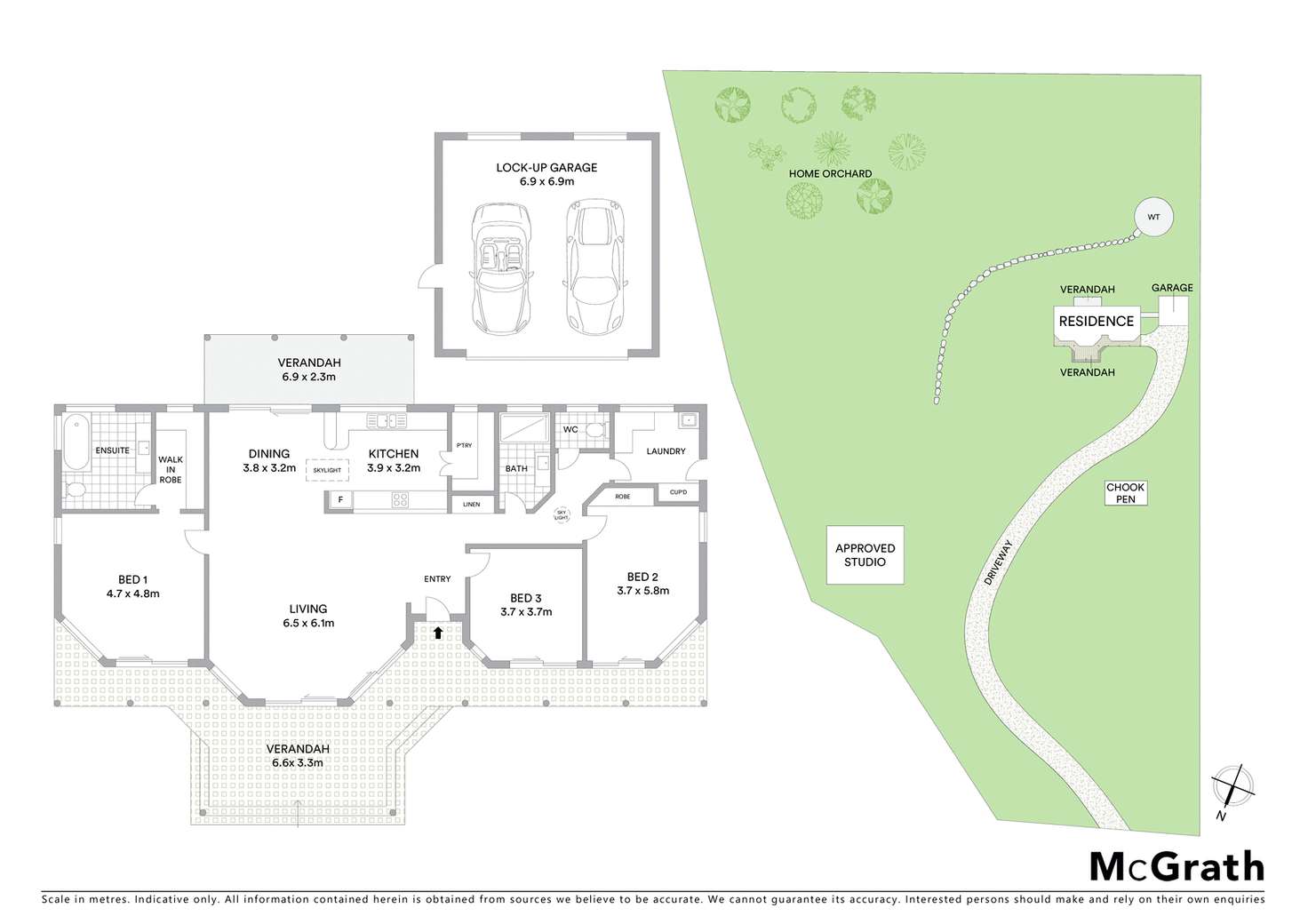 Floorplan of Homely house listing, 3/174 Fowlers Lane, Bangalow NSW 2479