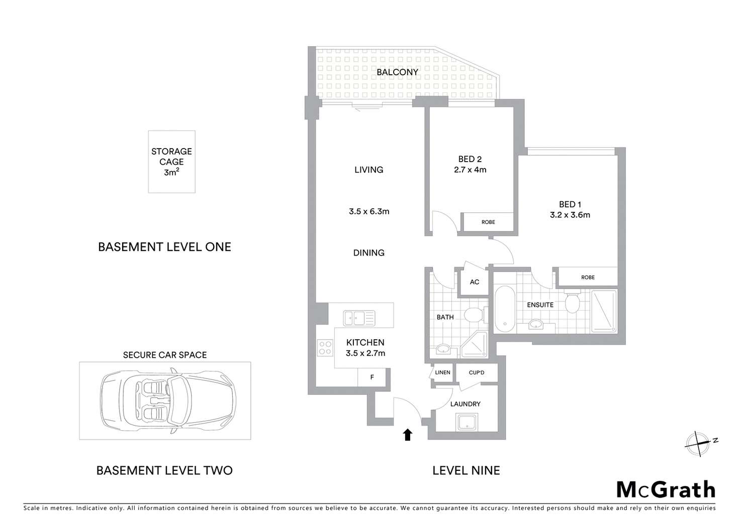 Floorplan of Homely apartment listing, 96/4 Pound Road, Hornsby NSW 2077