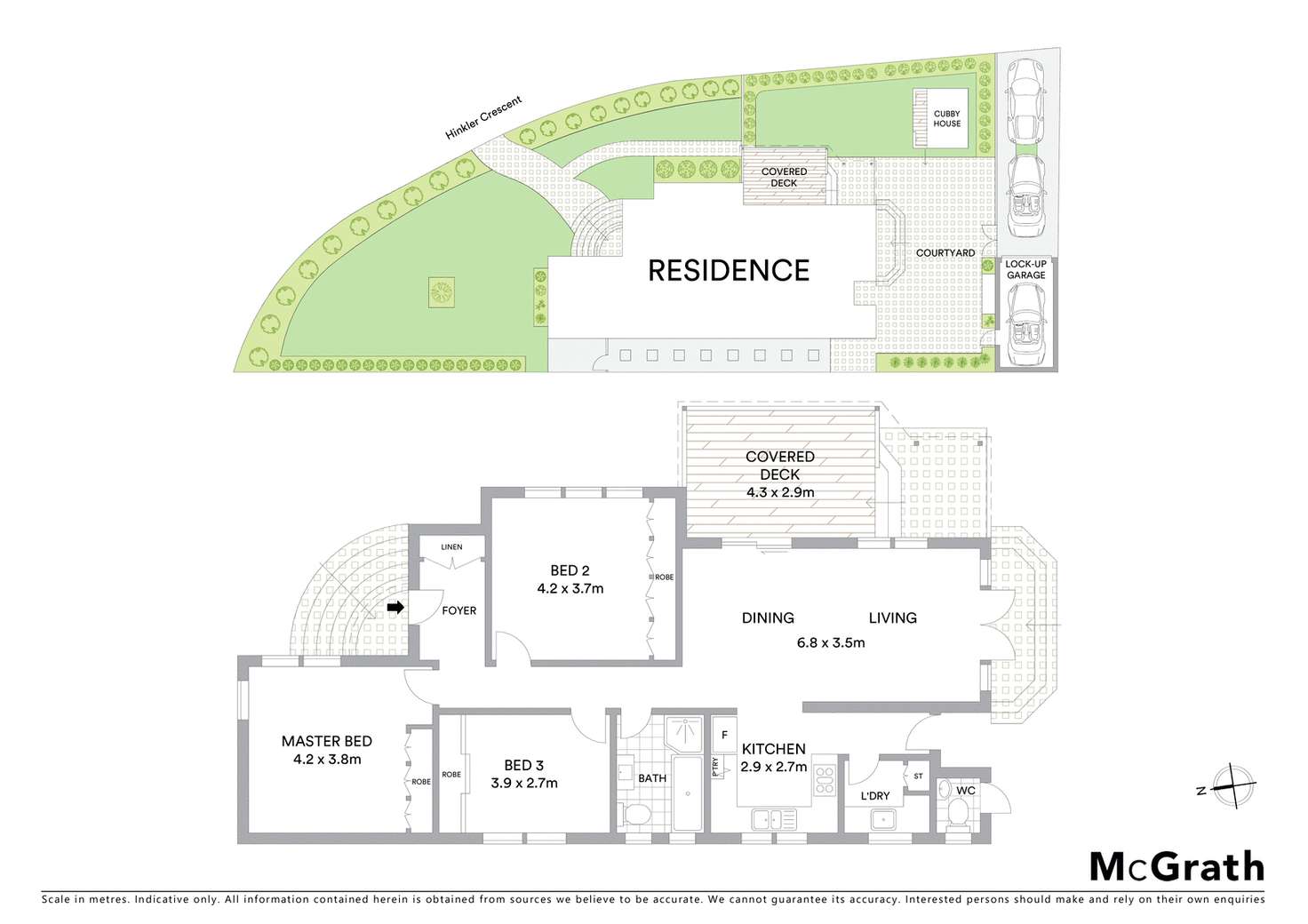 Floorplan of Homely house listing, 20 Hinkler Crescent, Lane Cove NSW 2066