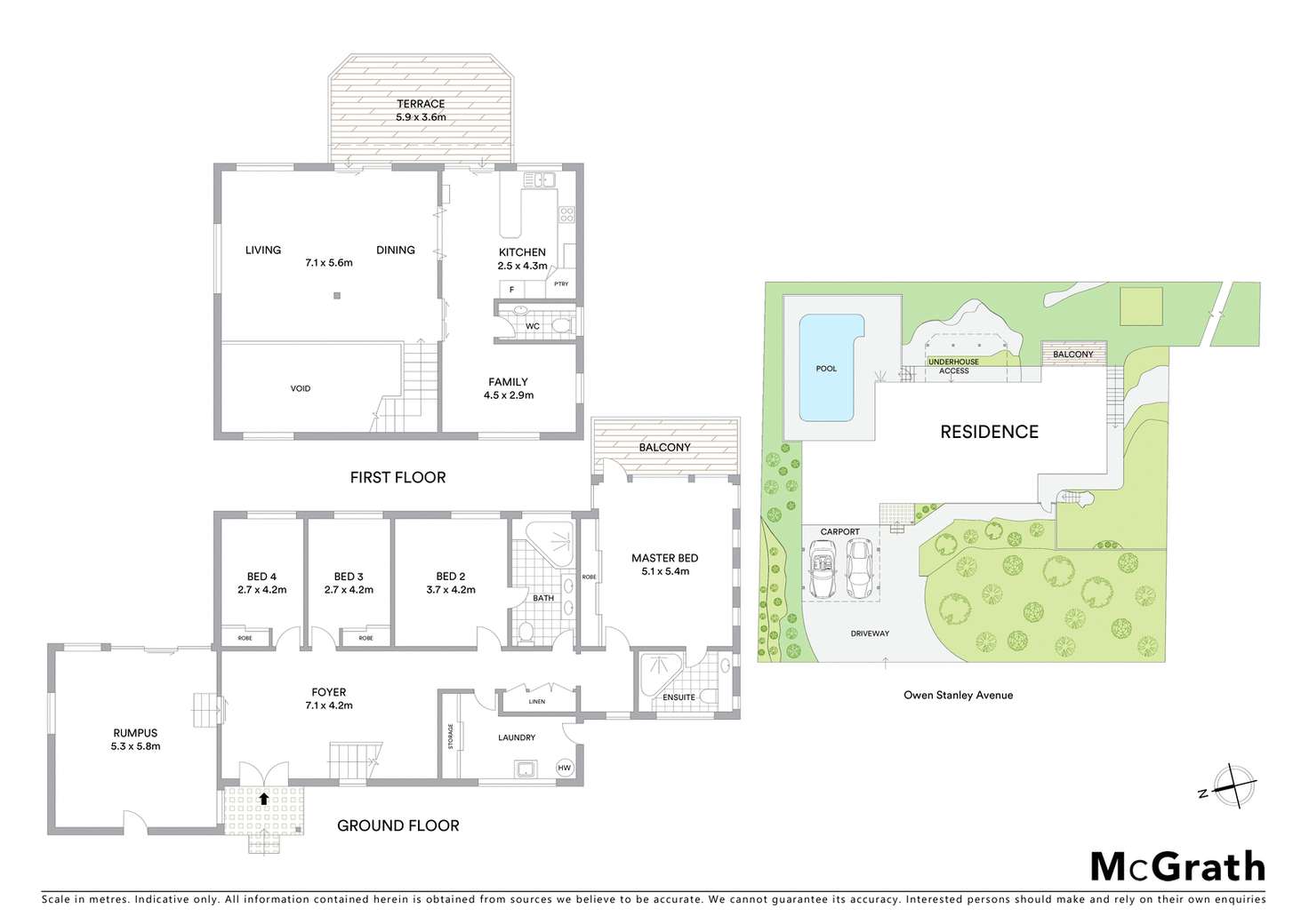 Floorplan of Homely house listing, 2 Owen Stanley Avenue, Beacon Hill NSW 2100