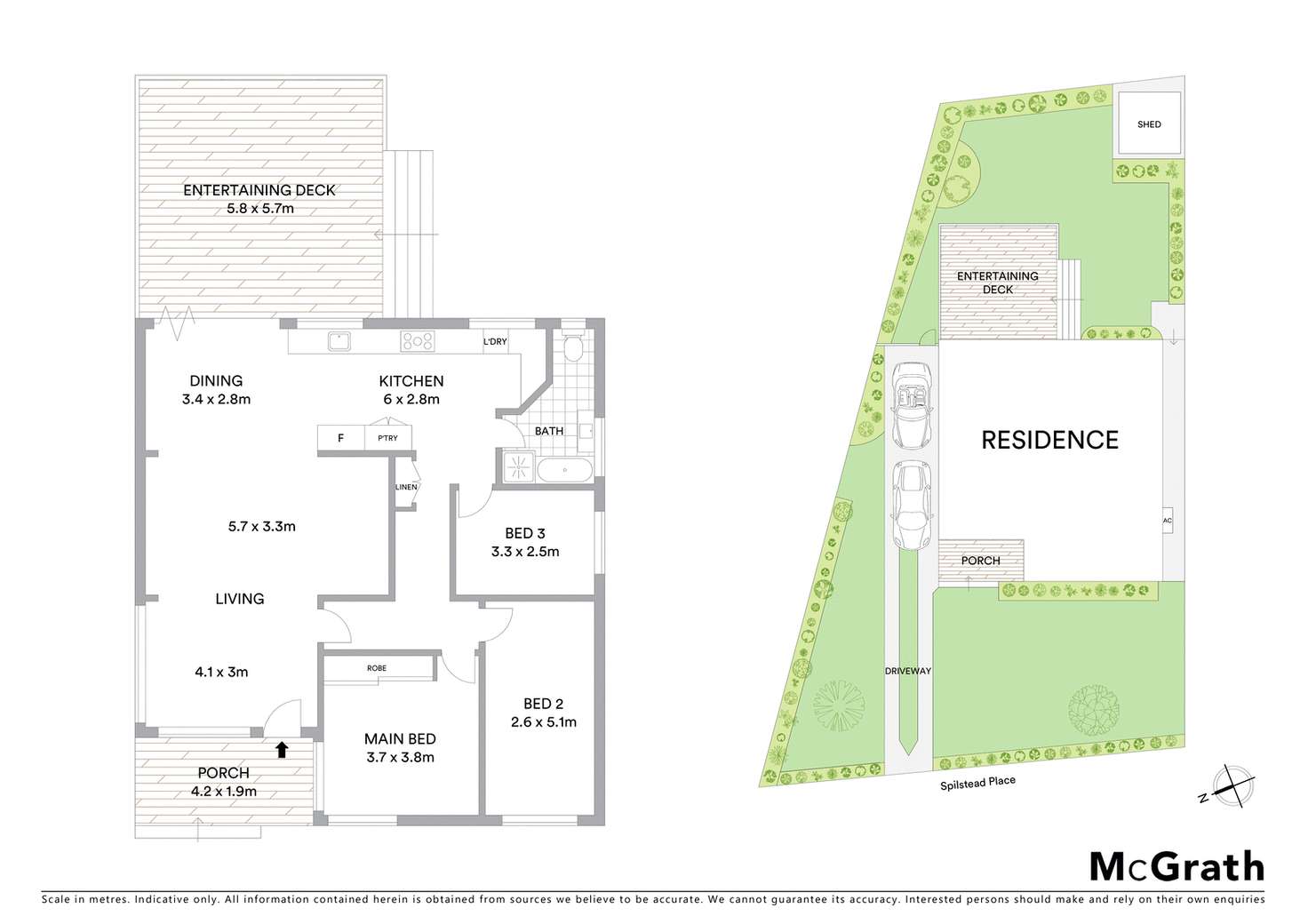 Floorplan of Homely house listing, 10 Spilstead Place, Beacon Hill NSW 2100