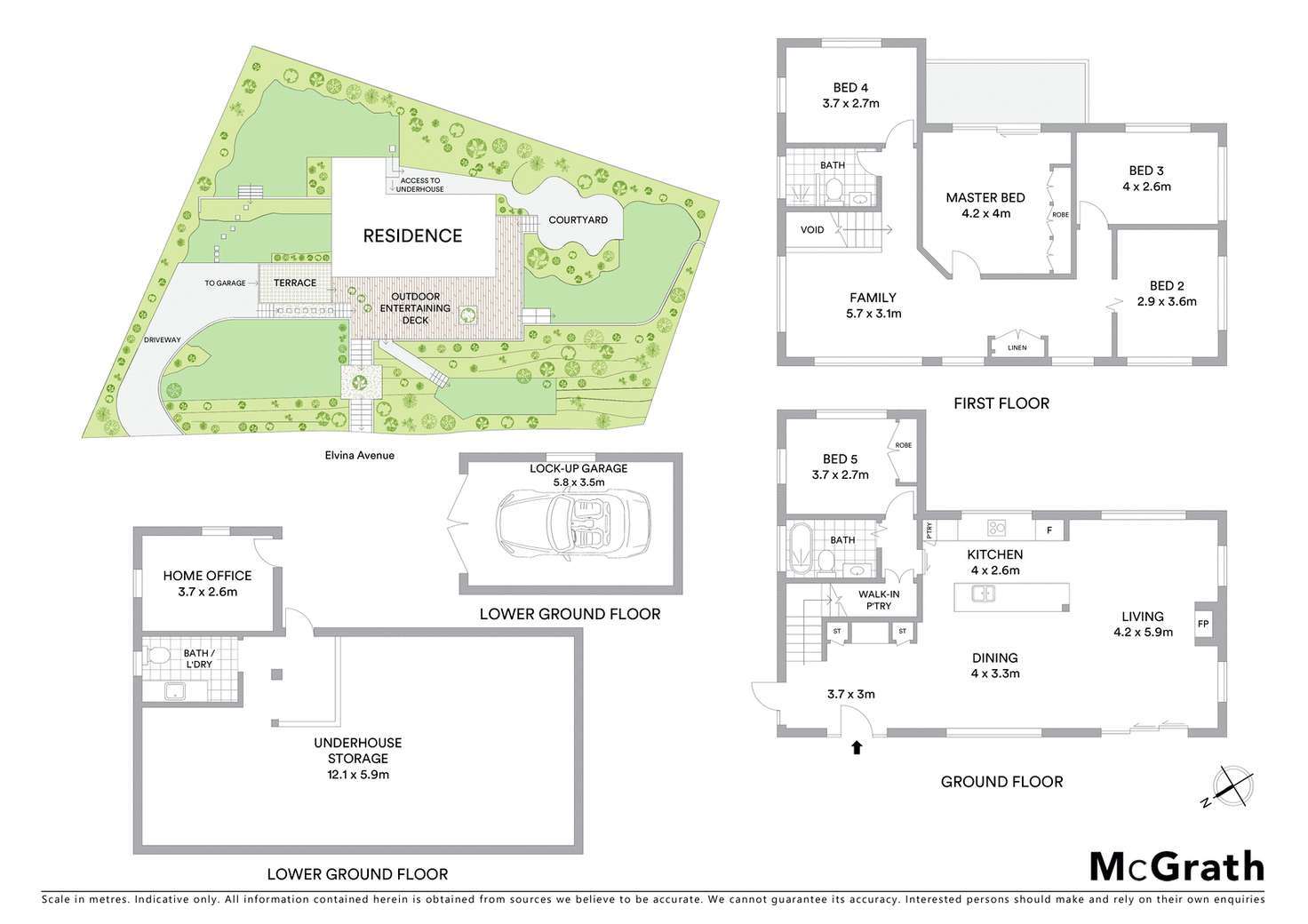 Floorplan of Homely house listing, 65 Elvina Avenue, Avalon Beach NSW 2107