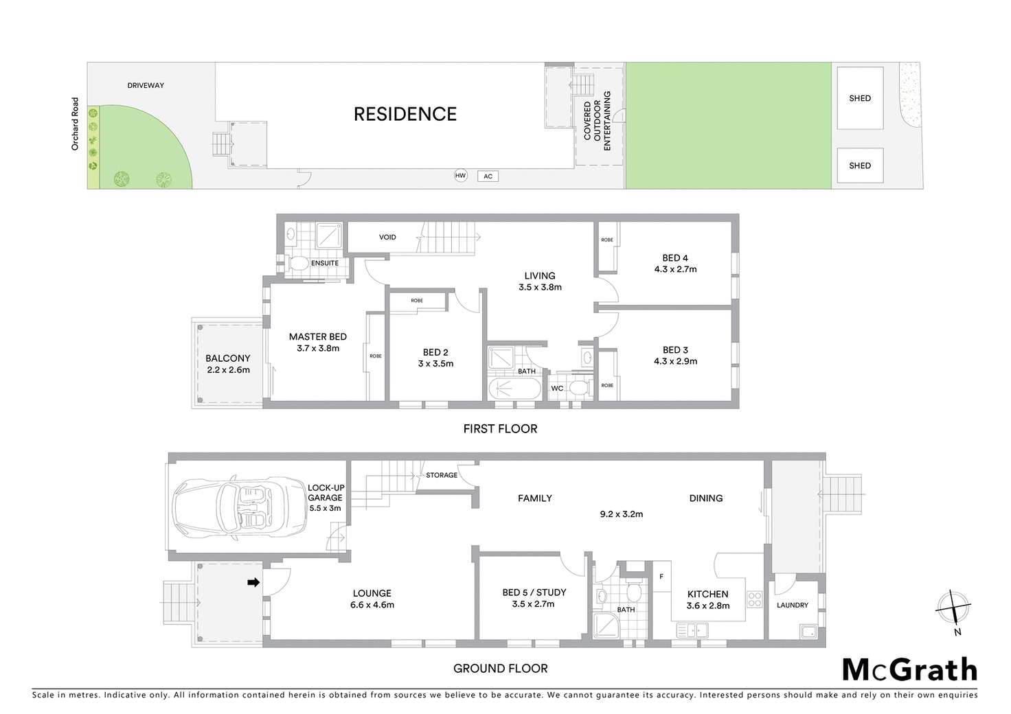Floorplan of Homely house listing, 37A Orchard Road, Bass Hill NSW 2197