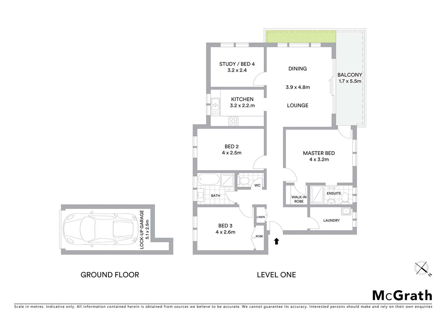 Floorplan of Homely unit listing, 2/29 Lancelot Street, Allawah NSW 2218