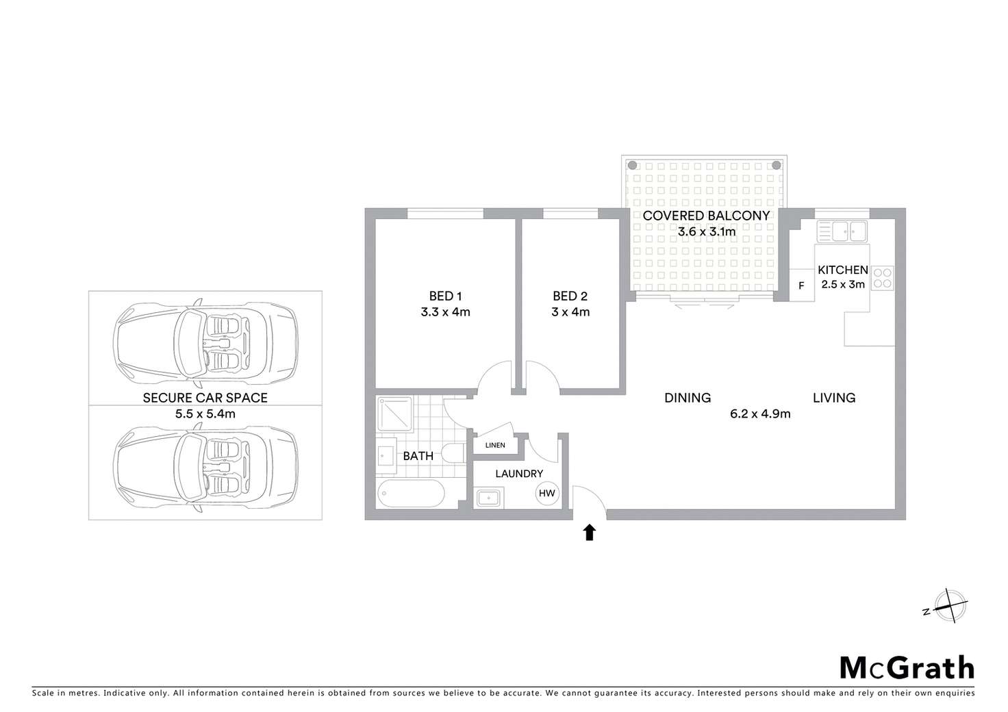 Floorplan of Homely apartment listing, 18/513 Chapel Road, Bankstown NSW 2200