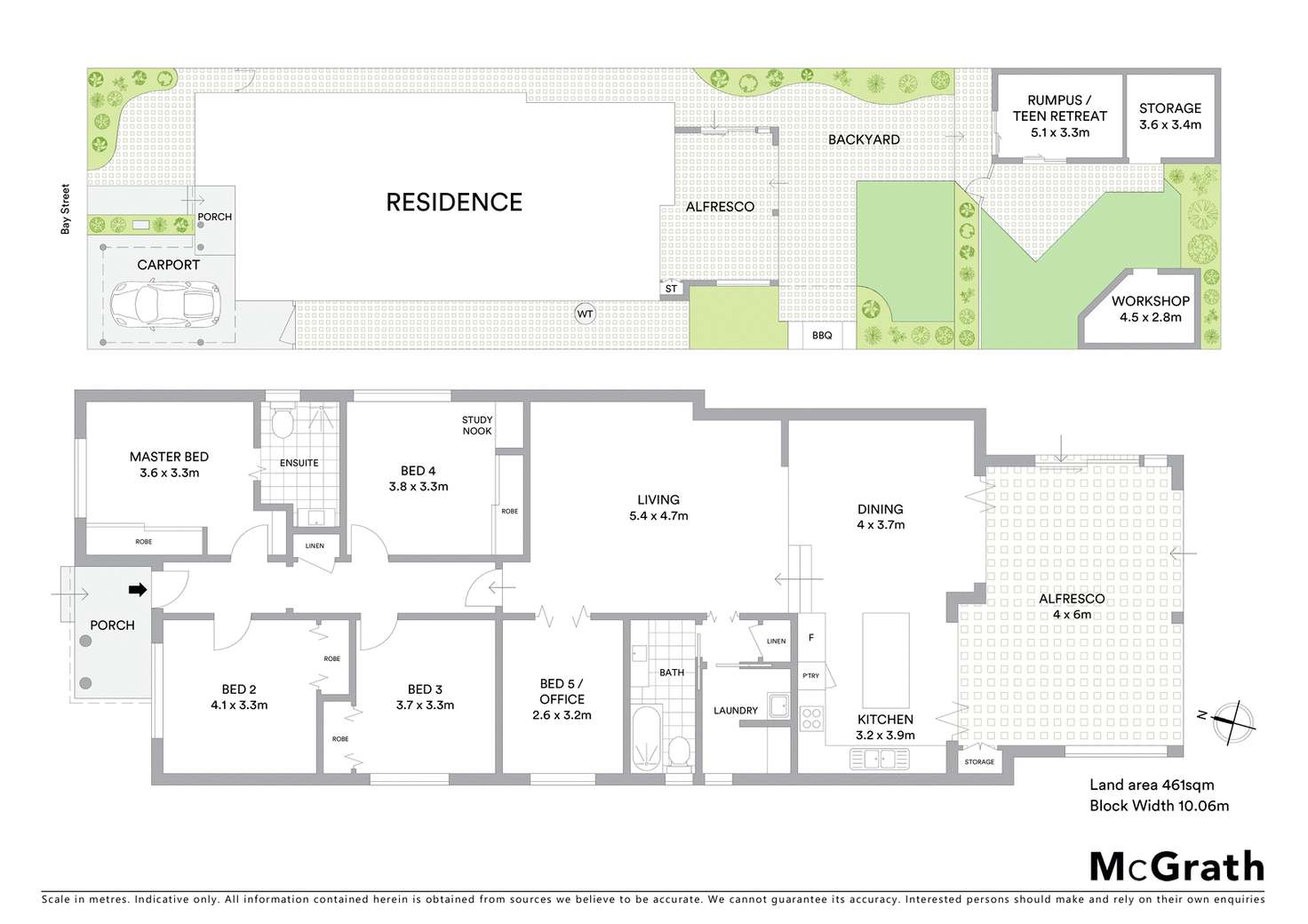 Floorplan of Homely house listing, 183 Bay Street, Botany NSW 2019