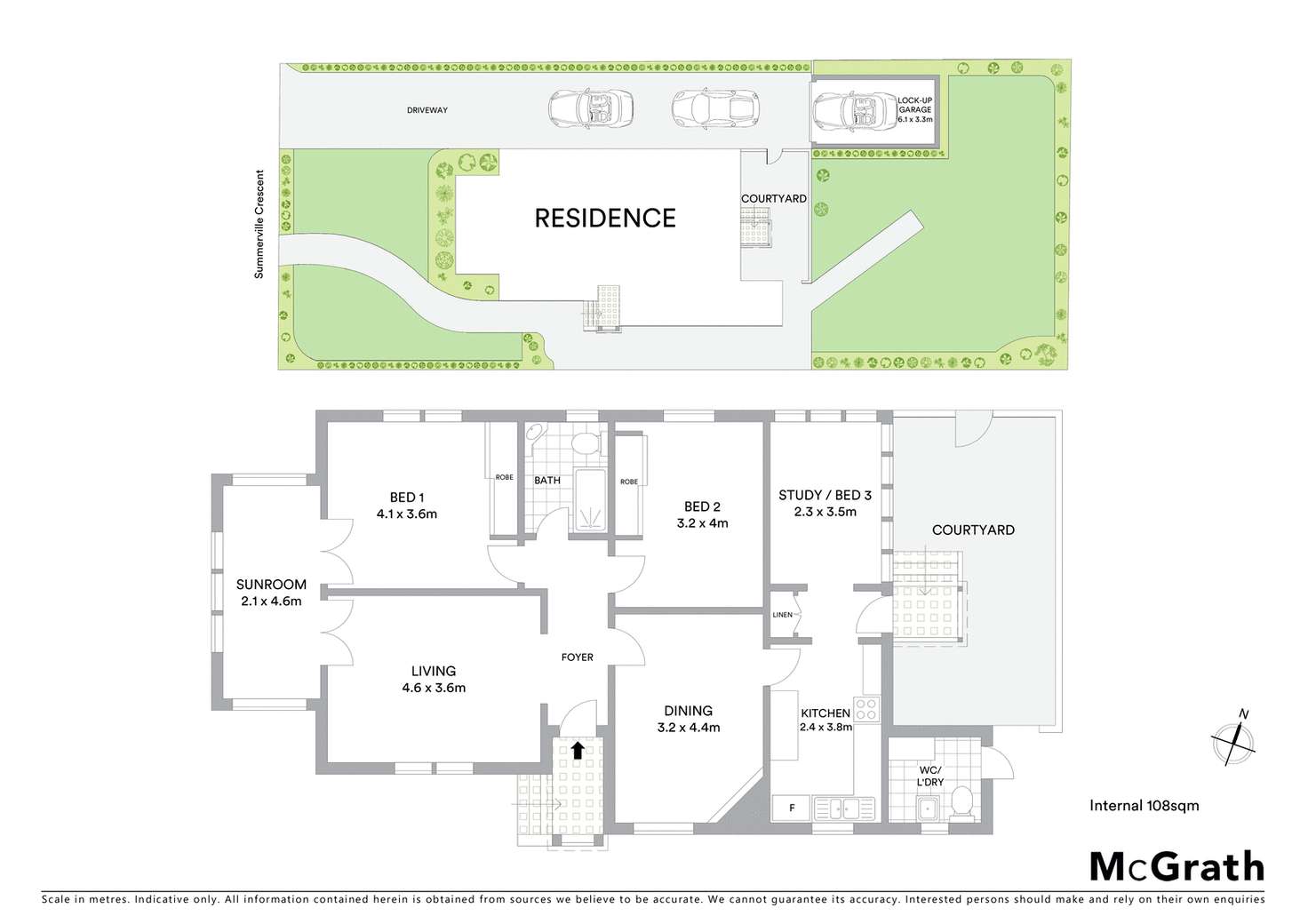 Floorplan of Homely house listing, 7 Summerville Crescent, Willoughby NSW 2068
