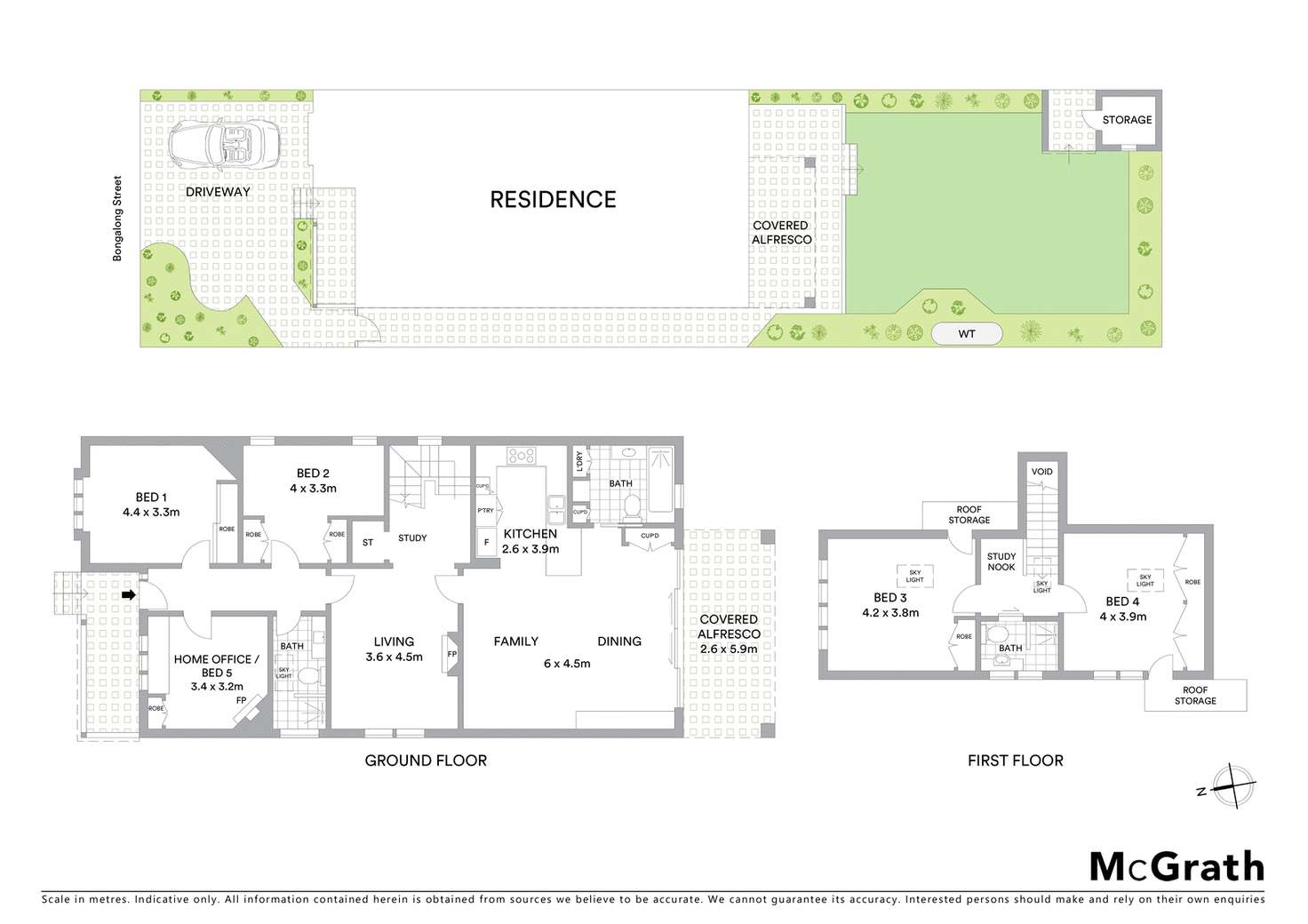 Floorplan of Homely house listing, 4 Bongalong Street, Naremburn NSW 2065