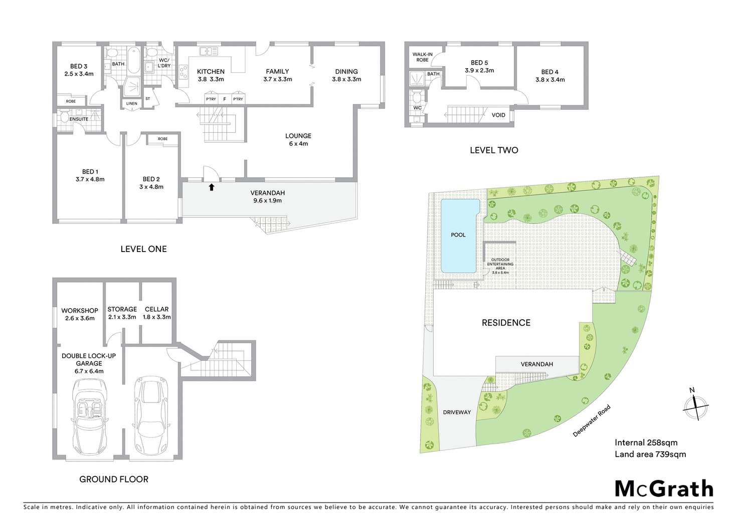 Floorplan of Homely house listing, 170 Deepwater Road, Castle Cove NSW 2069