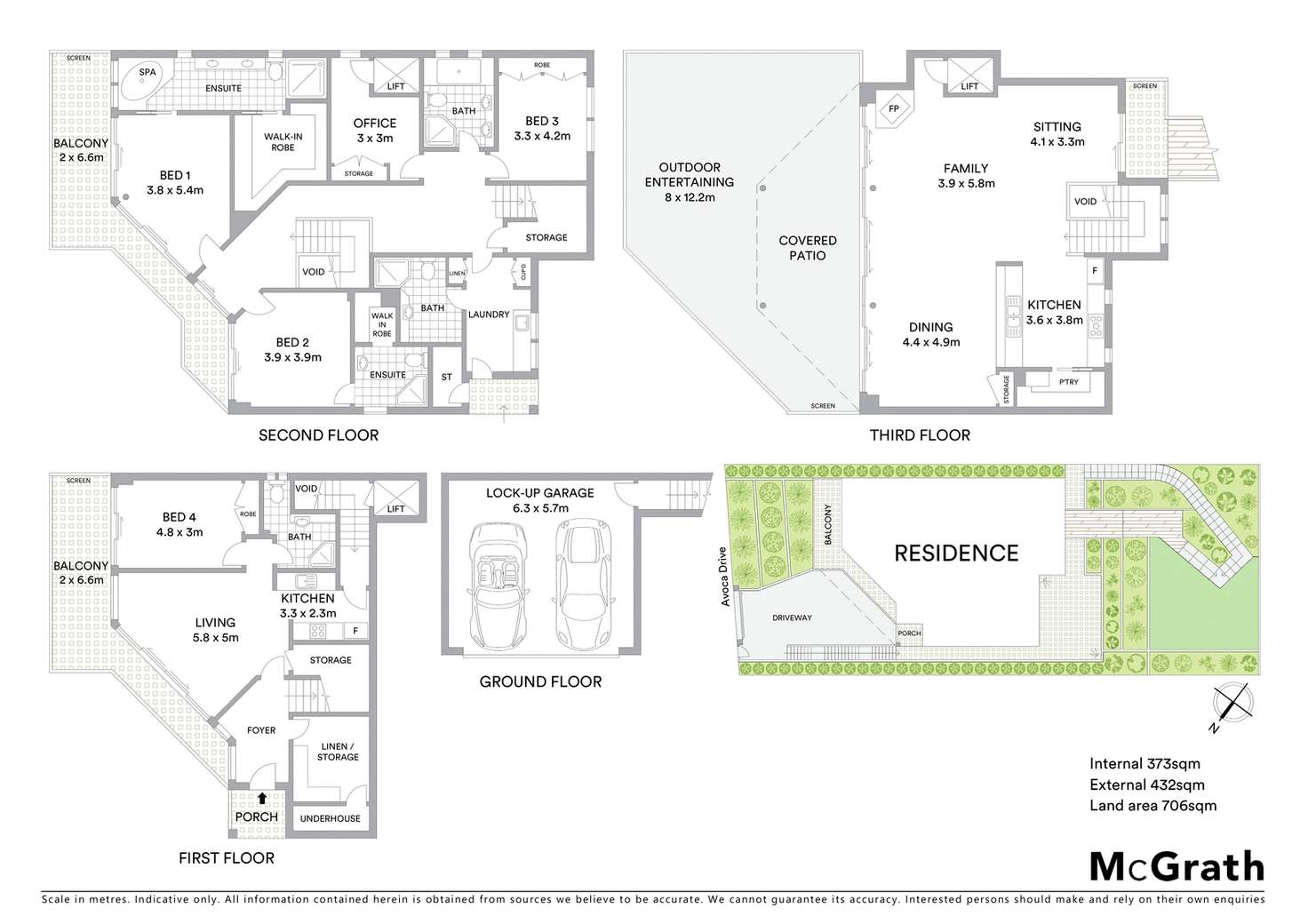 Floorplan of Homely house listing, 112 Avoca Drive, Avoca Beach NSW 2251