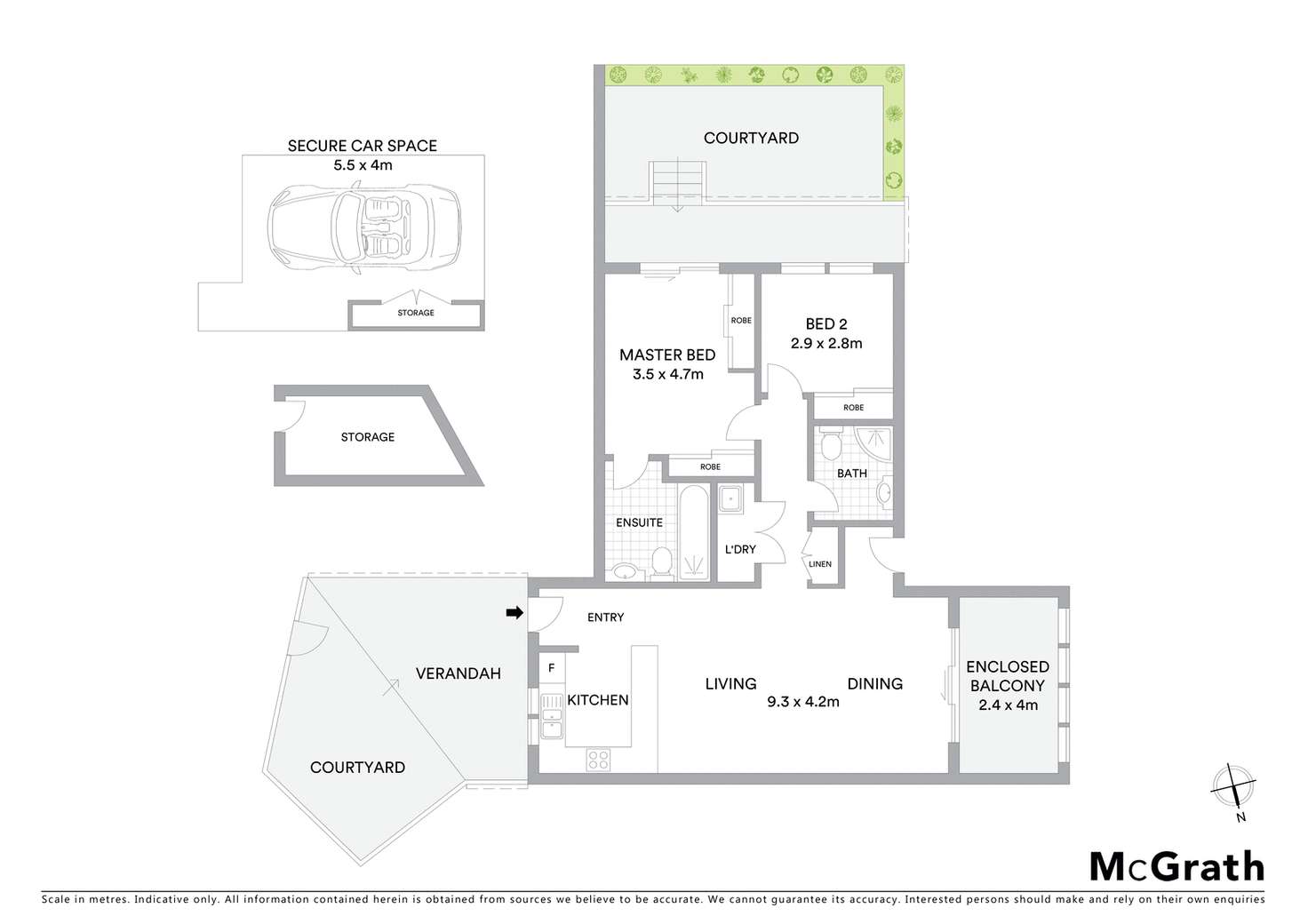 Floorplan of Homely apartment listing, 7/637 Forest Road, Bexley NSW 2207