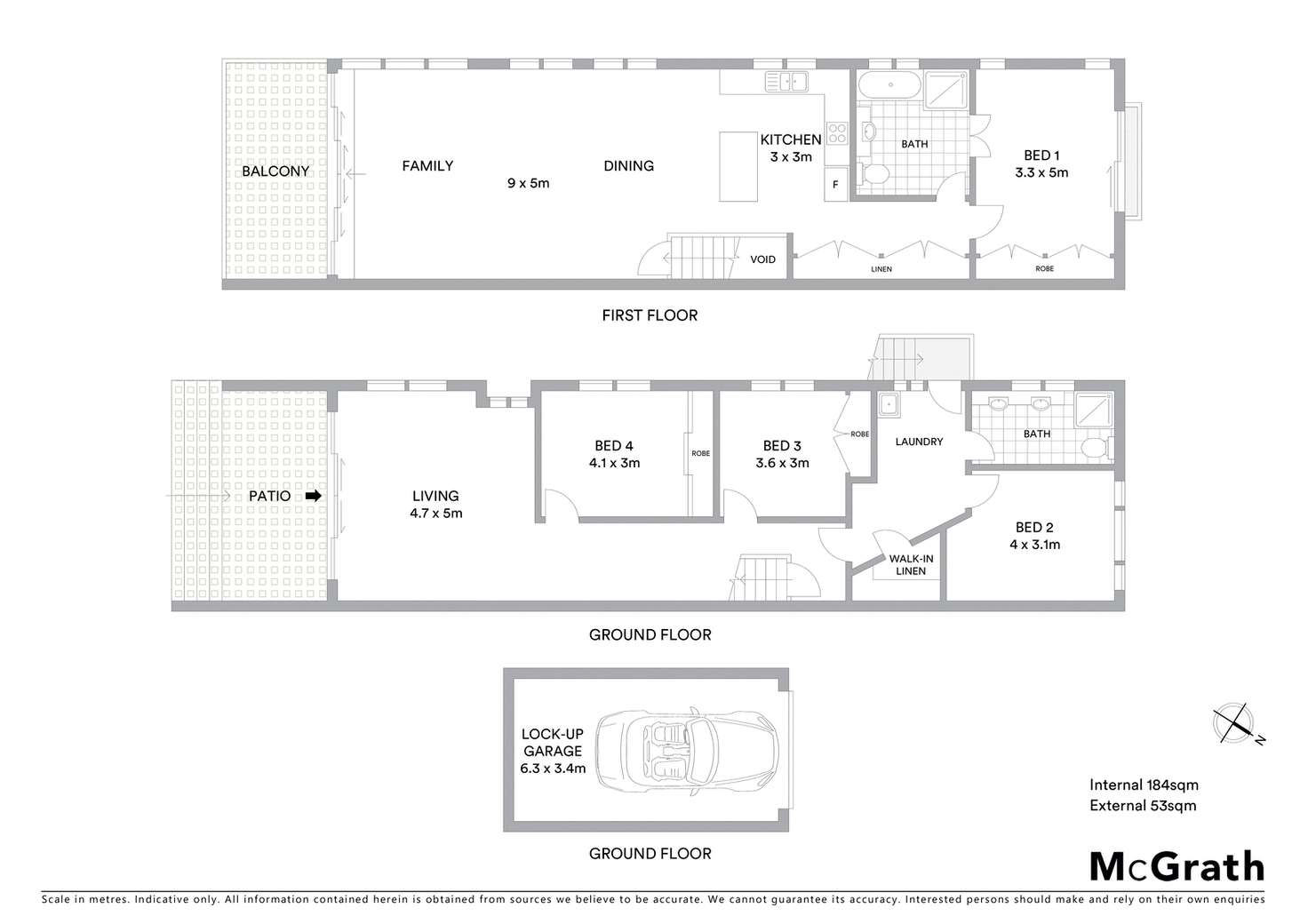 Floorplan of Homely semiDetached listing, 2/256 Booker Bay Road, Booker Bay NSW 2257