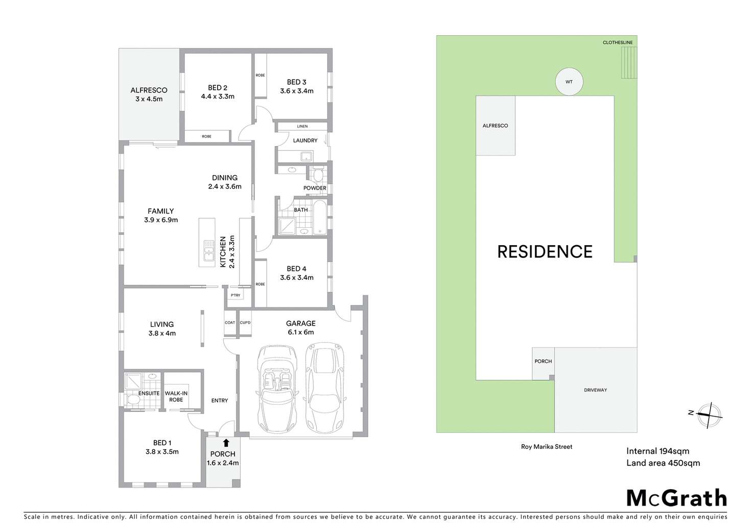 Floorplan of Homely house listing, 14 Roy Marika Street, Bonner ACT 2914