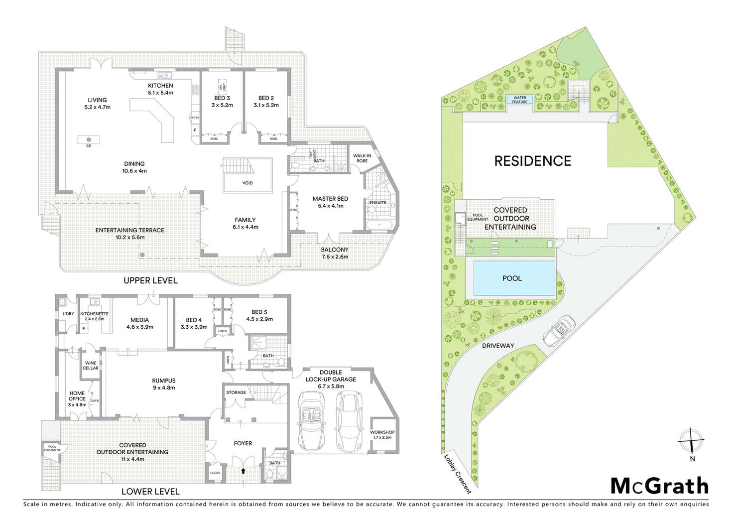 Floorplan of Homely house listing, 30 Loblay Crescent, Bilgola Plateau NSW 2107