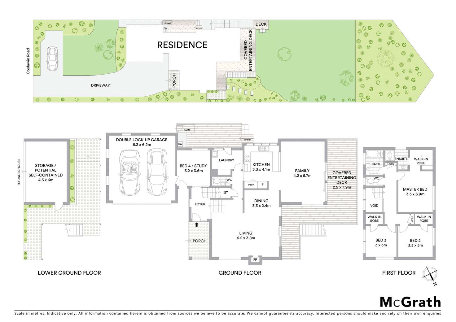 Floorplan of Homely house listing, 8 Coolawin Road, Avalon Beach NSW 2107