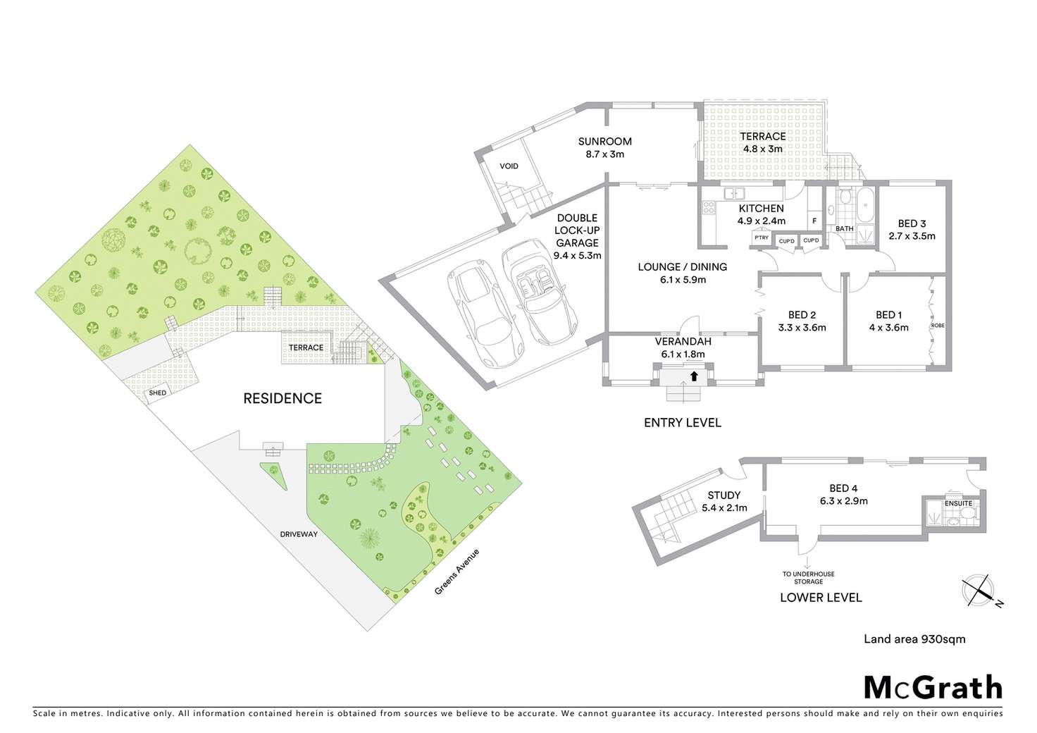Floorplan of Homely house listing, 40 Greens Avenue, Oatlands NSW 2117