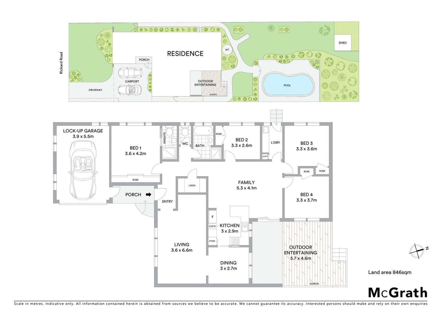 Floorplan of Homely house listing, 57 Rickard Road, Empire Bay NSW 2257